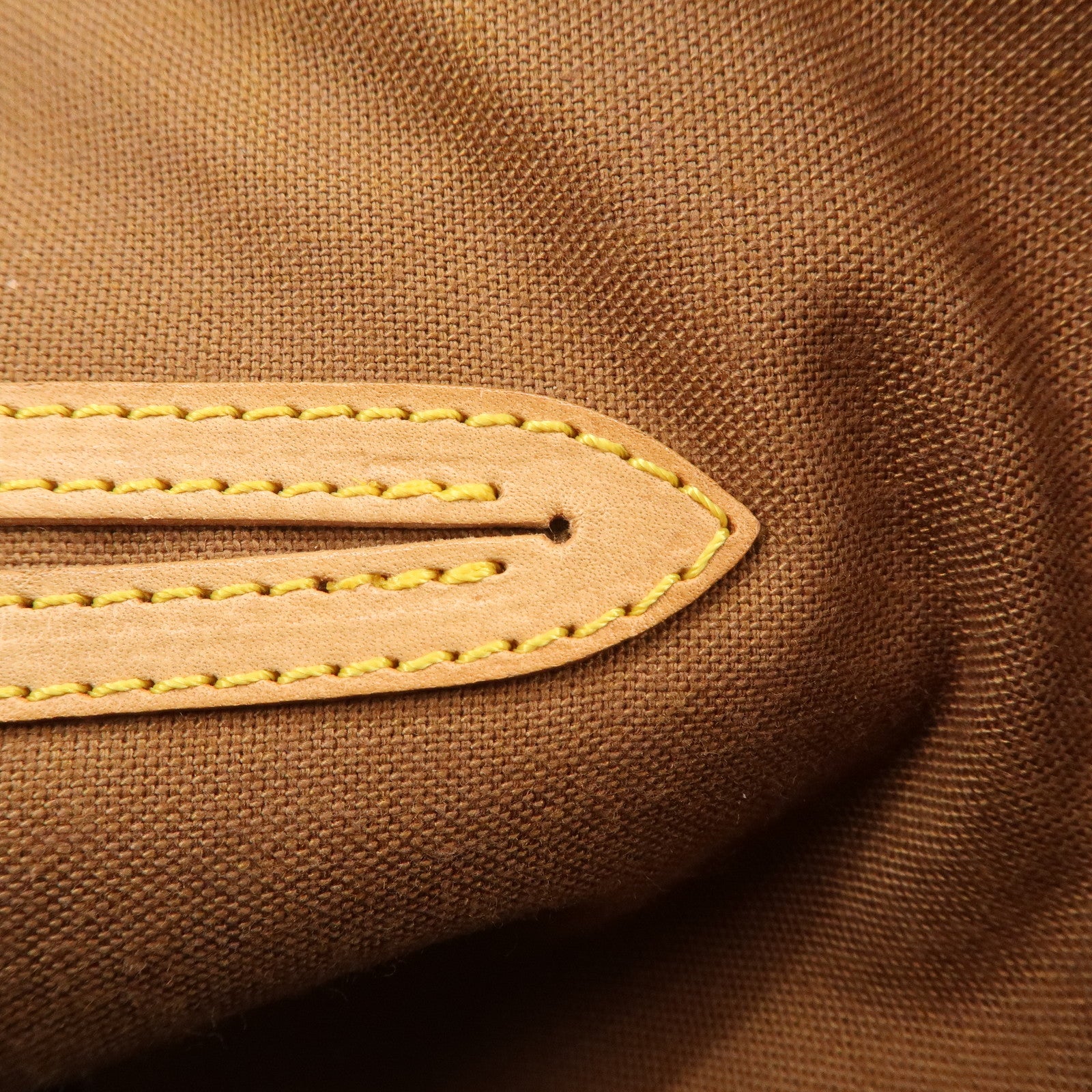 Louis Vuitton Monogram Canvas Alma Hand Bag Brown M51130 Used