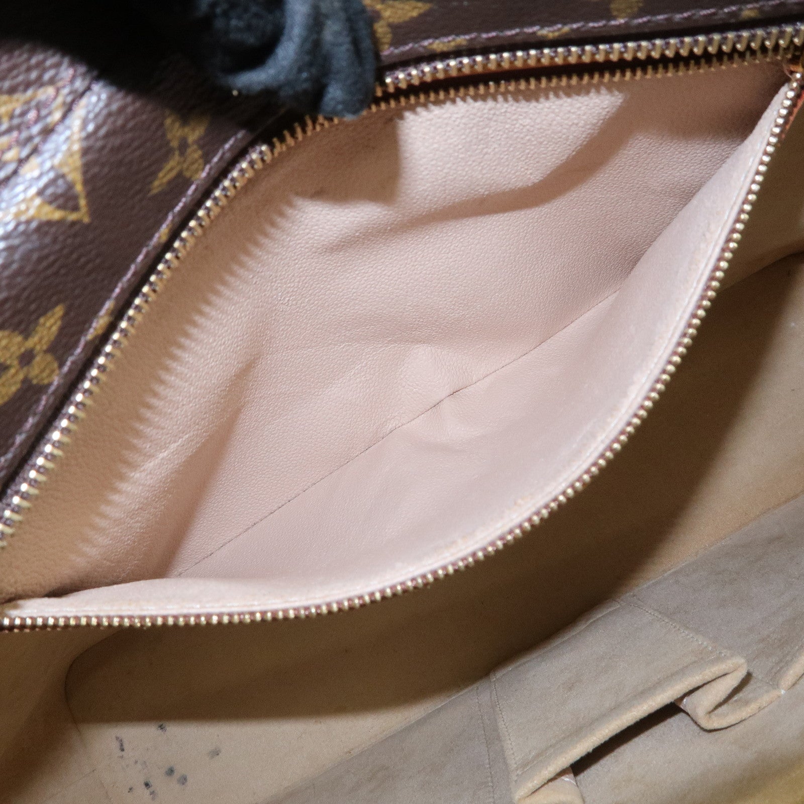 Louis Vuitton Monogram Luco Tote Bag Shoulder Bag Brown M51155