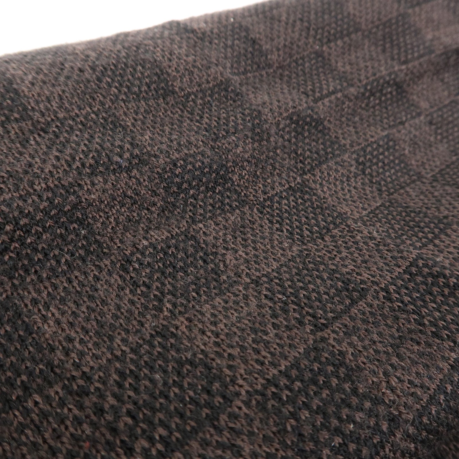 Louis Vuitton Damier Wool 100% Echarpe Petit Scarf Brown M70029