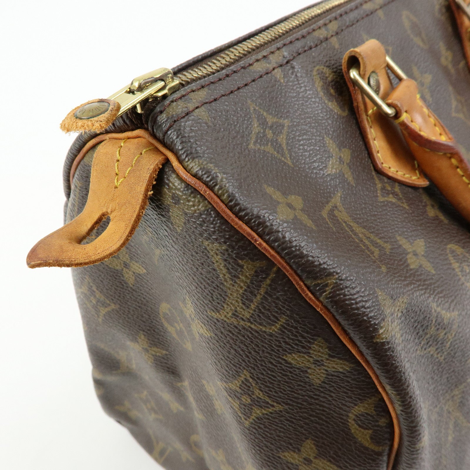 Louis Vuitton Monogram Speedy 30 Boston Bag Hand Bag Brown M41526