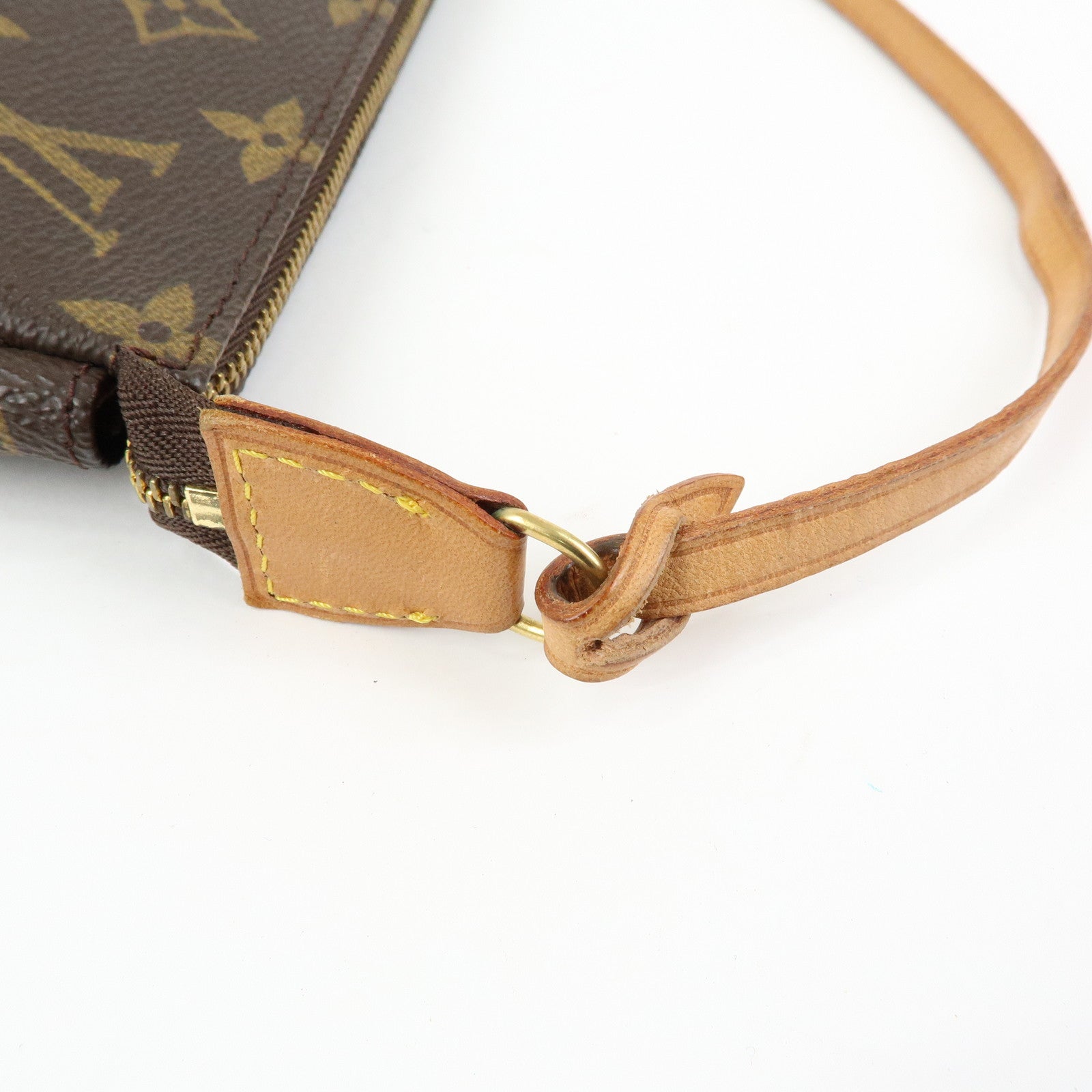 Louis Vuitton Monogram Pochette Accessoires Pouch Hand Bag M51980