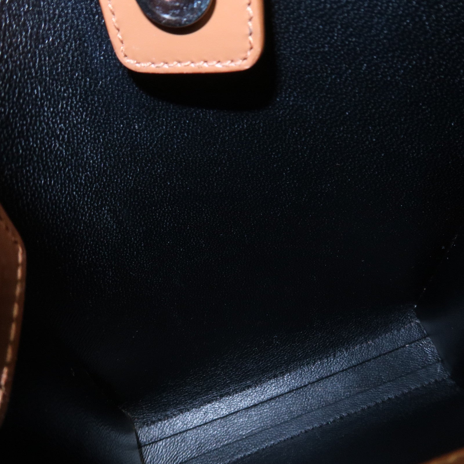 JIL SANDER Leather Tangle Small Shoulder Bag Crossbody Bag Brown