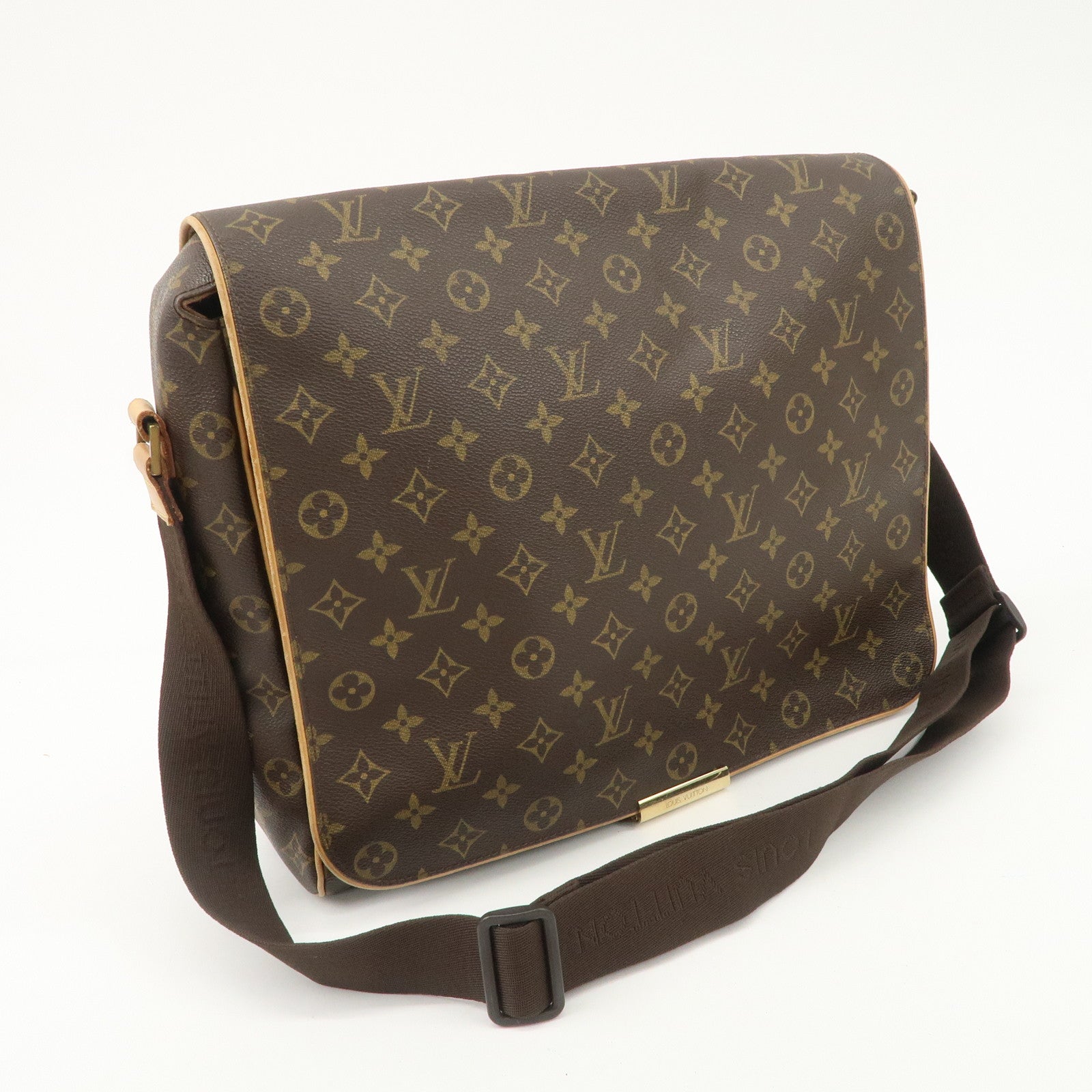 Louis Vuitton Monogram Abbesses Messenger Bag Shoulder Bag M45257 Used