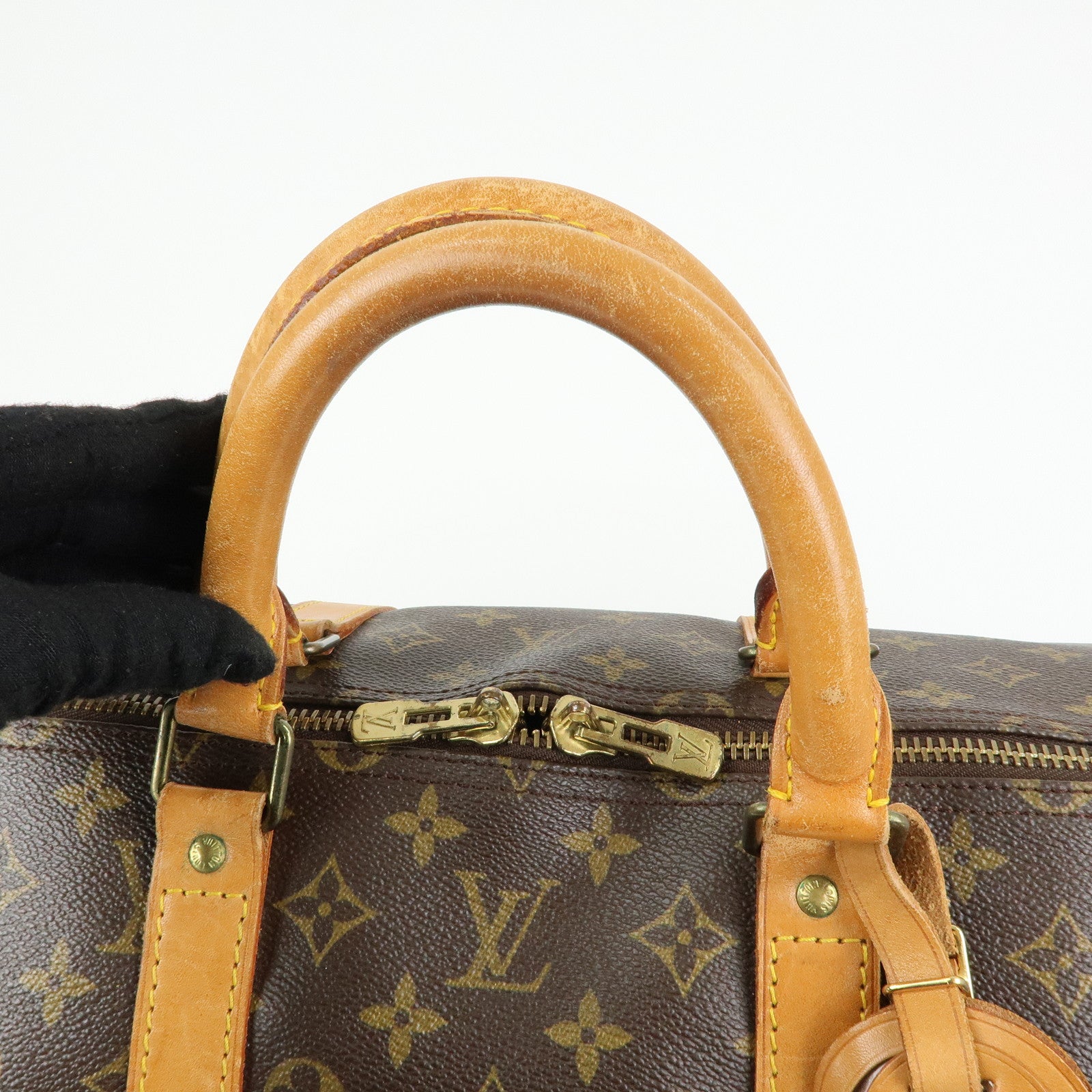 Louis Vuitton Monogram Keep All 55 Boston Bag Brown M41424