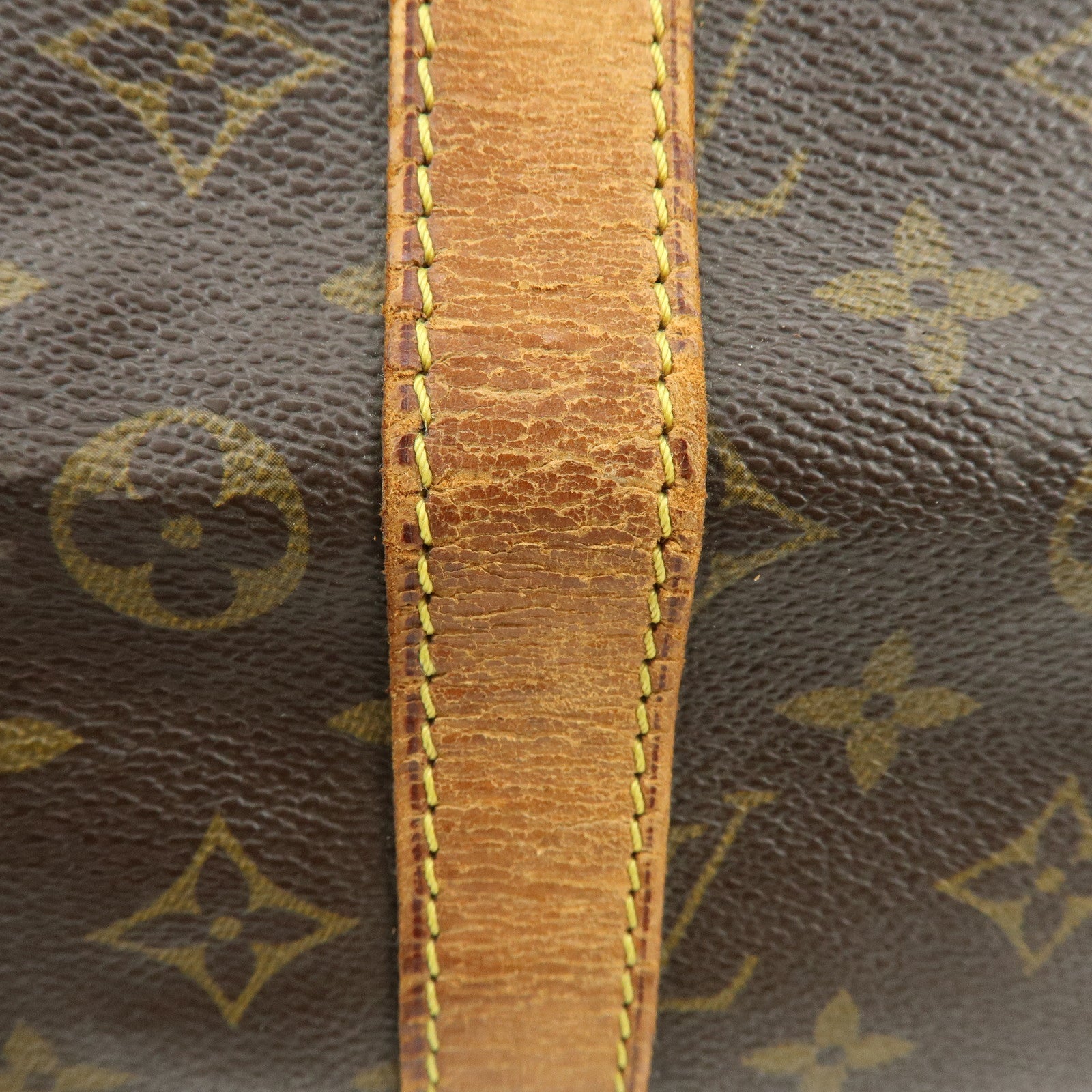 Louis Vuitton Monogram Keep All Bandouliere 55 Boston Bag M41414