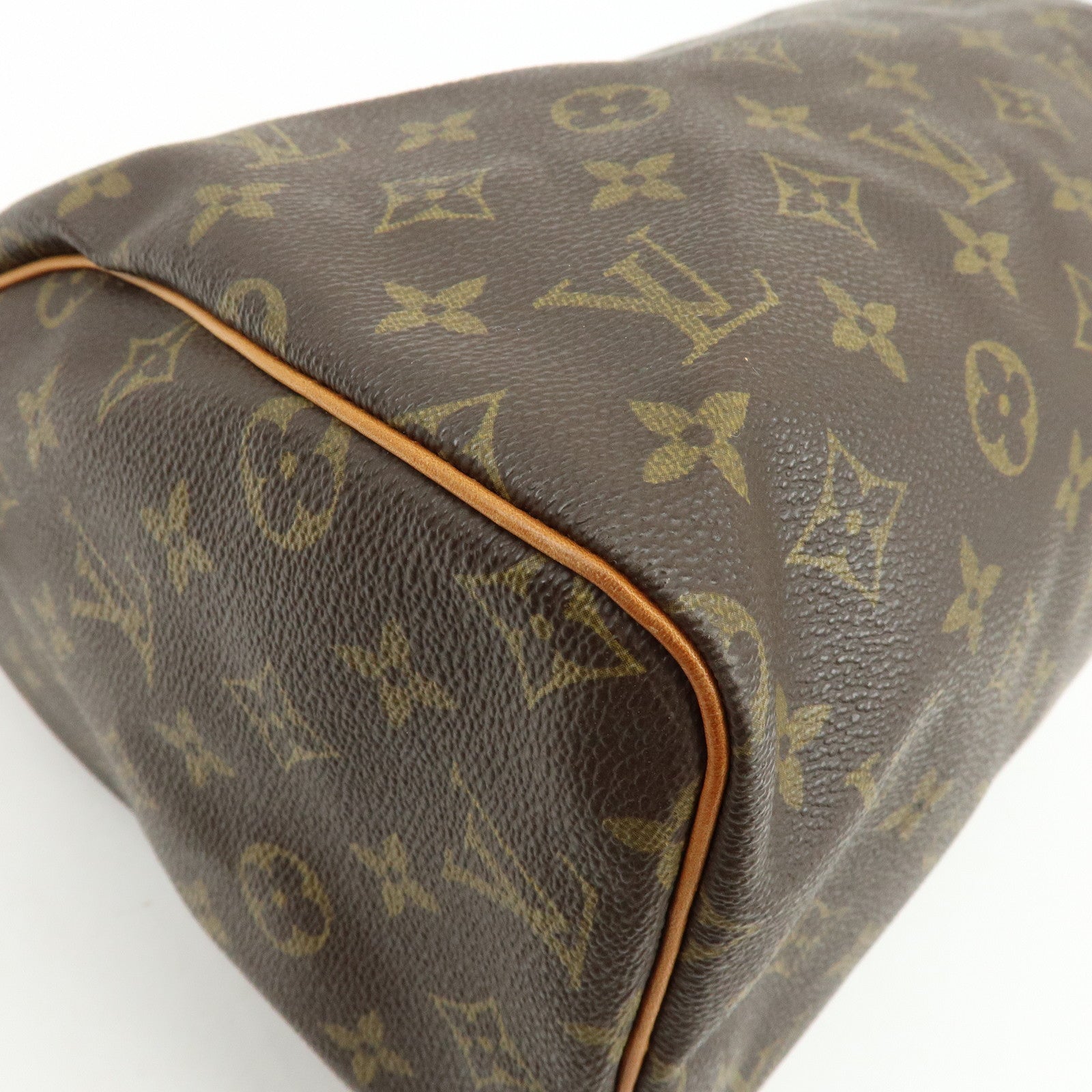 Louis Vuitton Monogram Speedy 30 Boston Bag Hand Bag Brown M41526