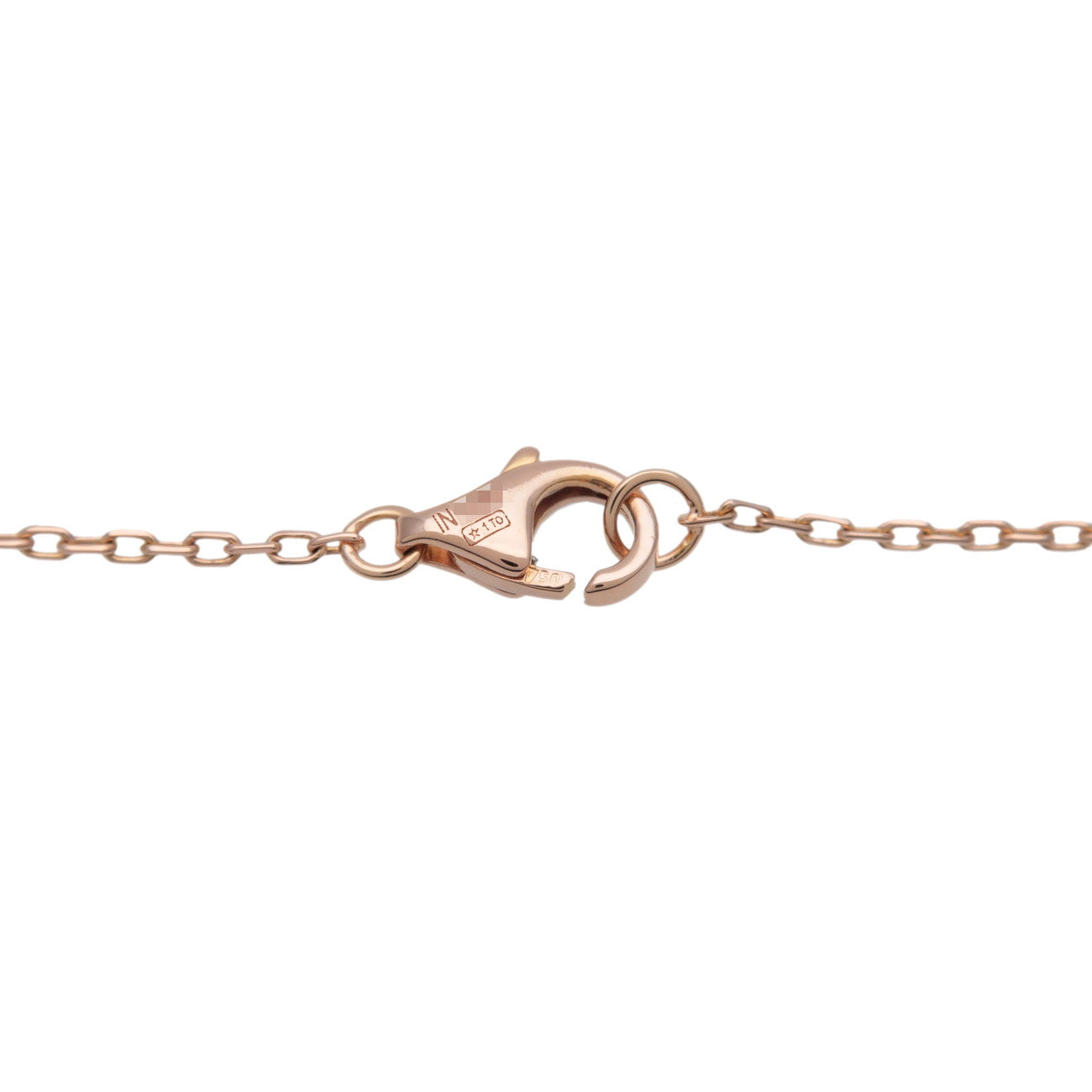 Cartier Trinity Heart Bracelet K18 750 Yellow/White/Rose Gold