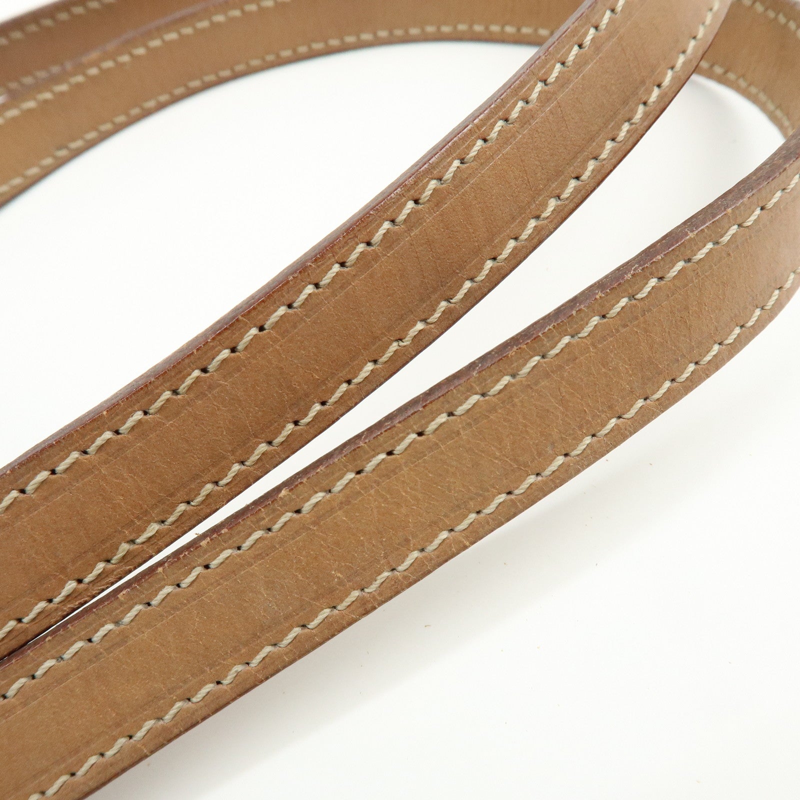 CELINE Macadam PVC Leather Tote Bag Shoulder Bag Brown