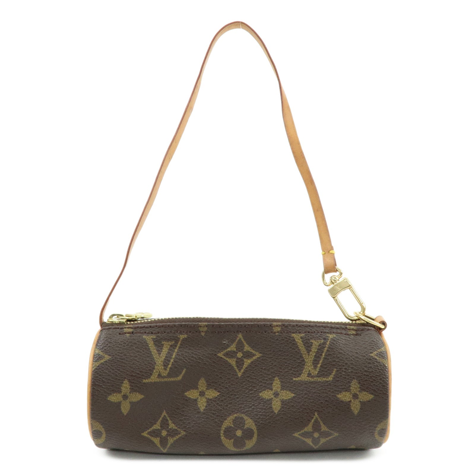 Louis Vuitton Monogram Mini Pouch for Papillon Bag Brown