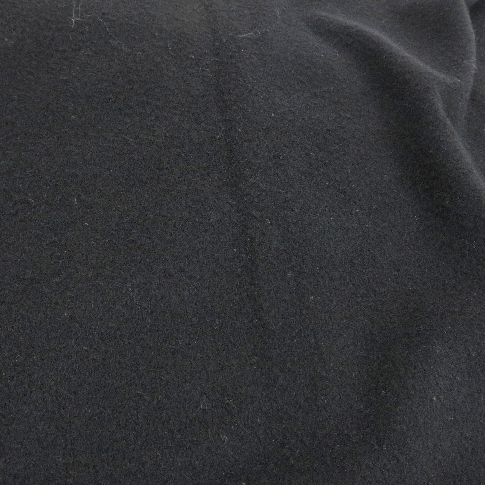 HERMES Cashmere 100% Scarf Stole Muffler Black