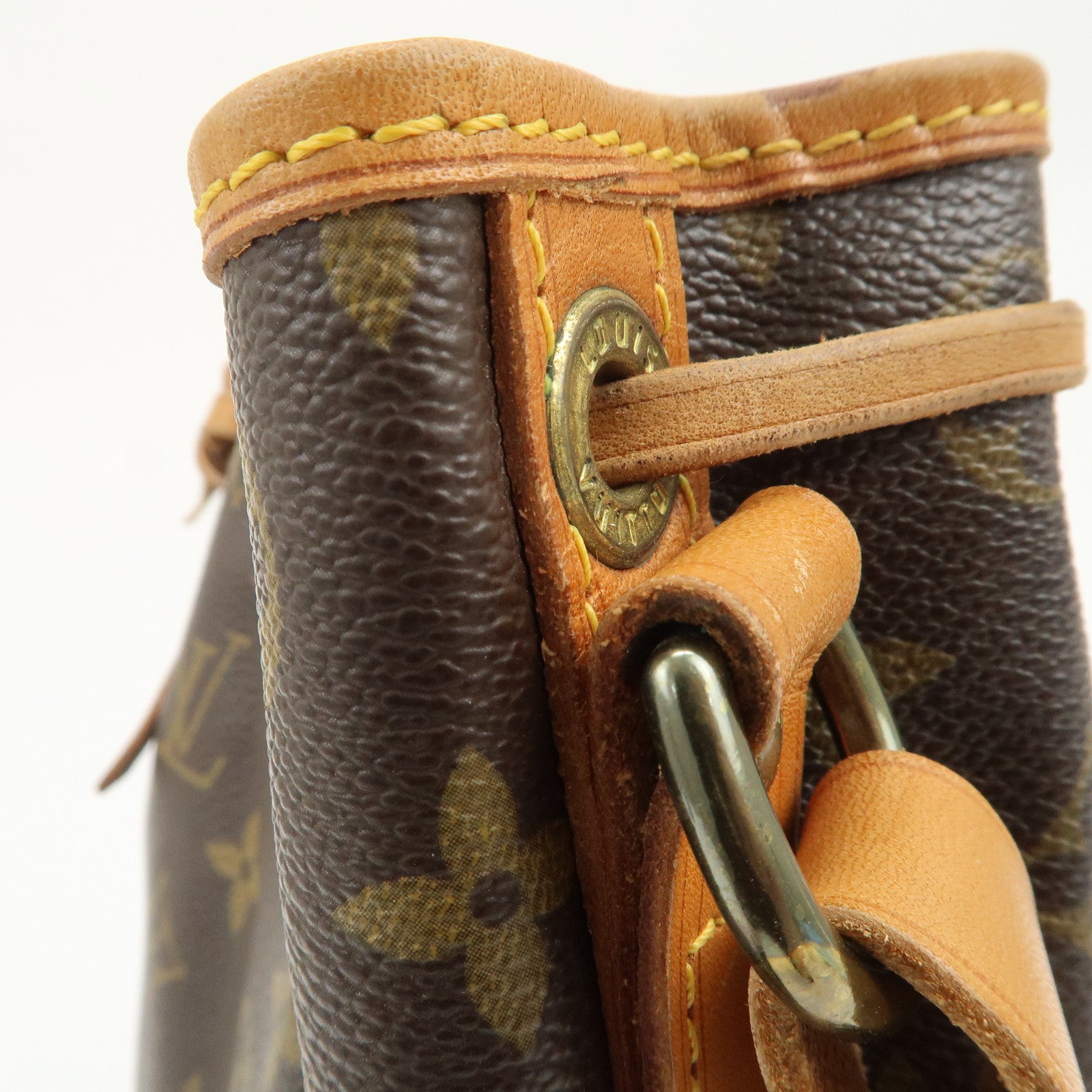 Louis Vuitton Monogram Noe Shoulder Bag Hand Bag Brown M42224