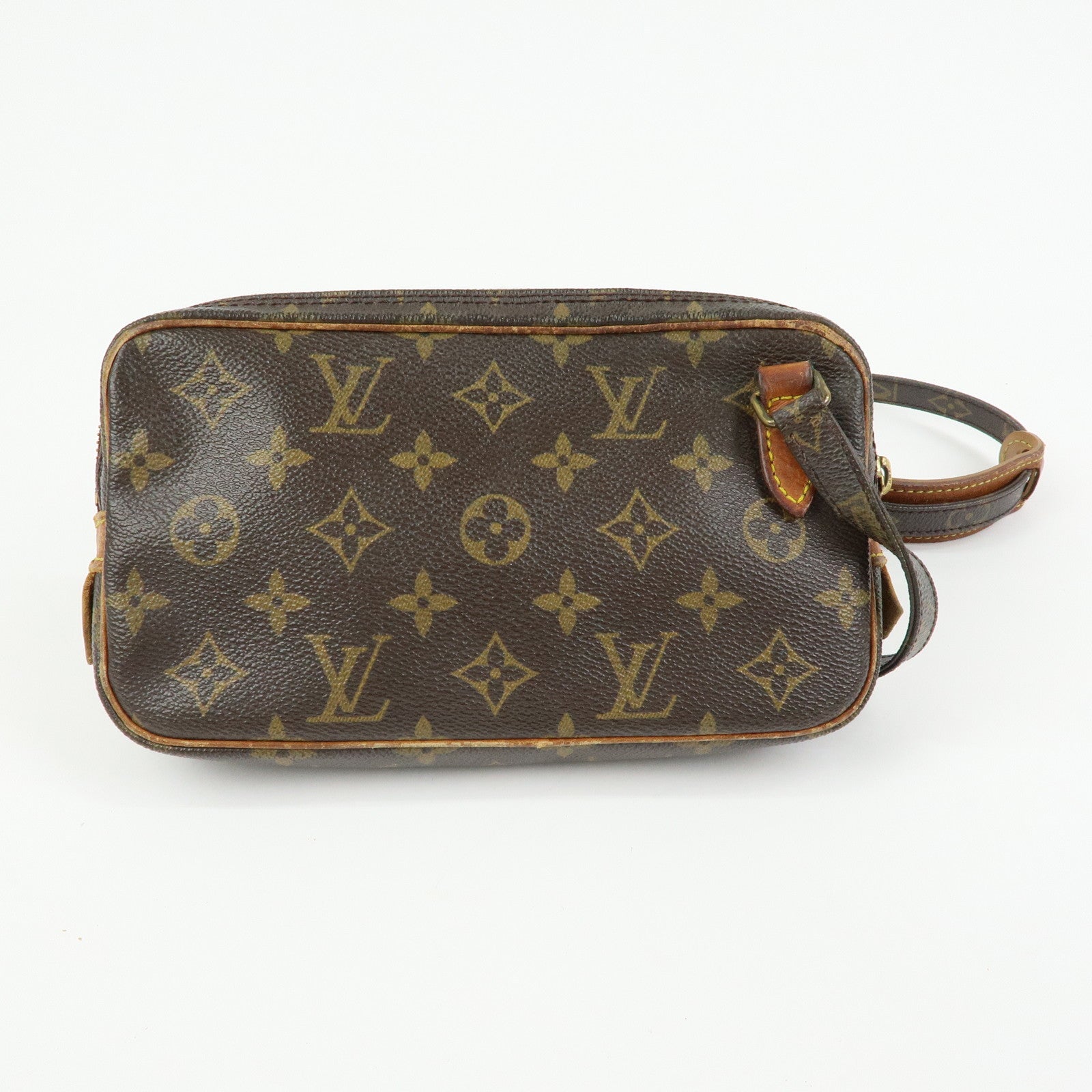 Louis Vuitton Monogram Pochette Marly Bandouliere Bag Brown M51828