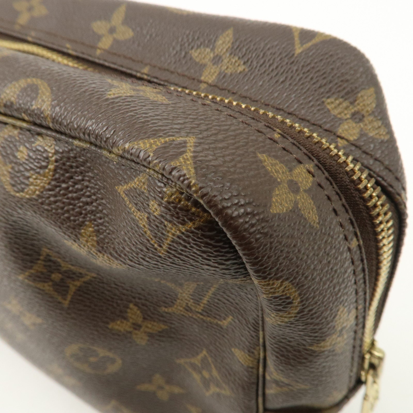 Louis Vuitton Monogram Canvas Trousse Toilette 28 Pouch M47522 Used
