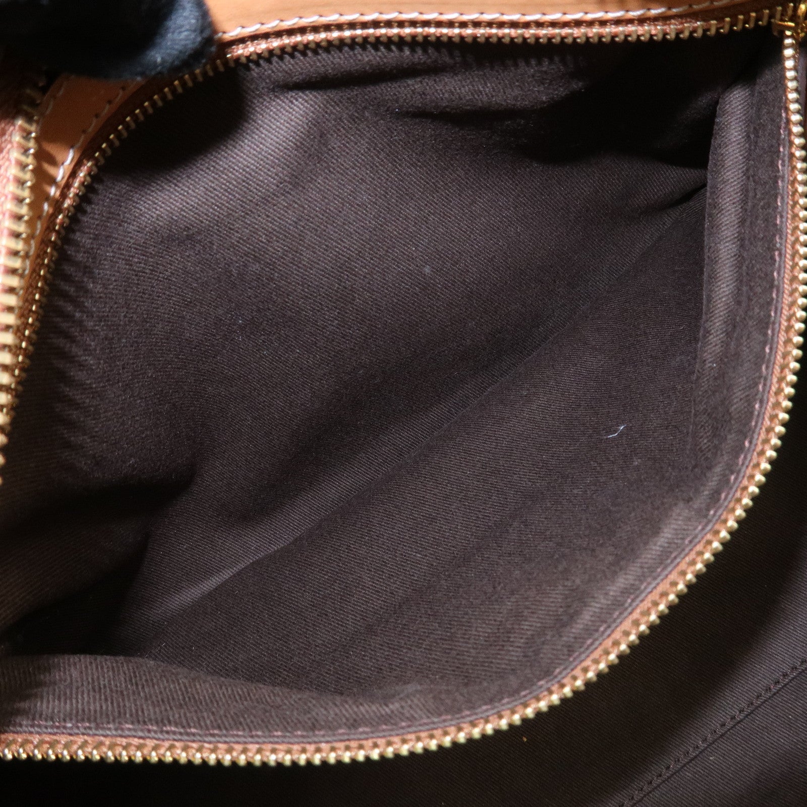 Dolce&Gabbana Leather Shoulder Bag Hand Bag Leopard Brown