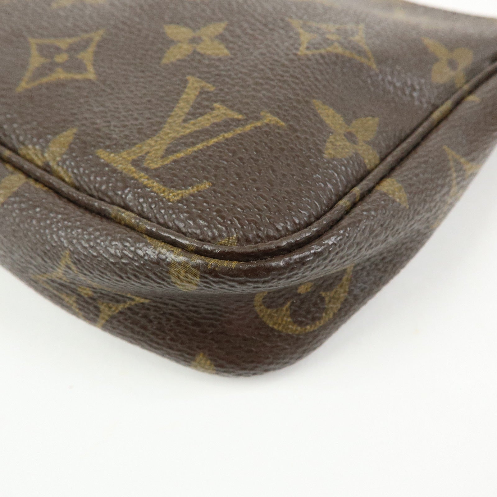 Louis Vuitton Monogram Pochette Accessoires Pouch Hand Bag M51980