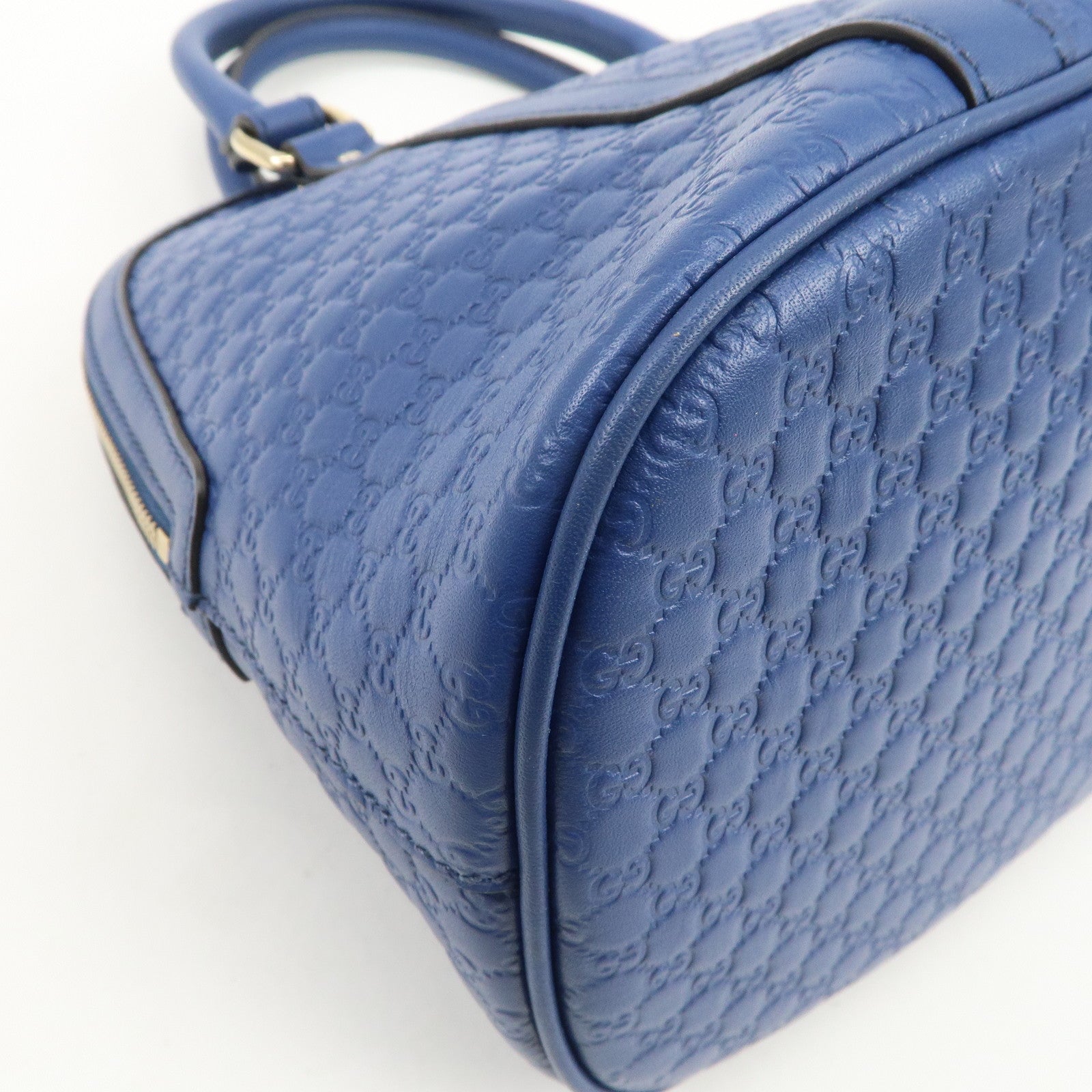 GUCCI Micro Guccissima Leather 2WAYBag Hand Bag Shoulder Bag 449663