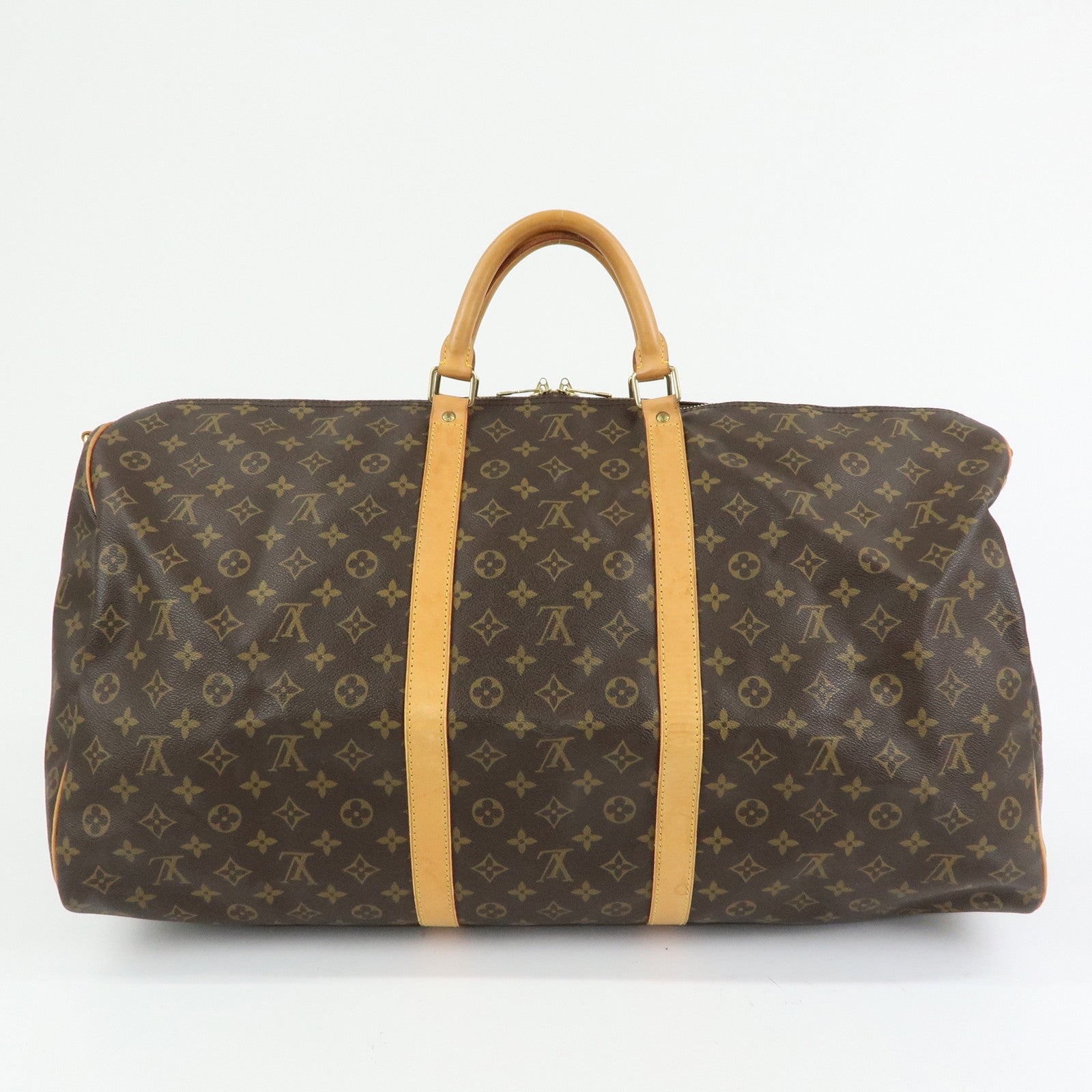 Louis Vuitton Monogram Keep All Bandouliere 60 Boston Bag M41412