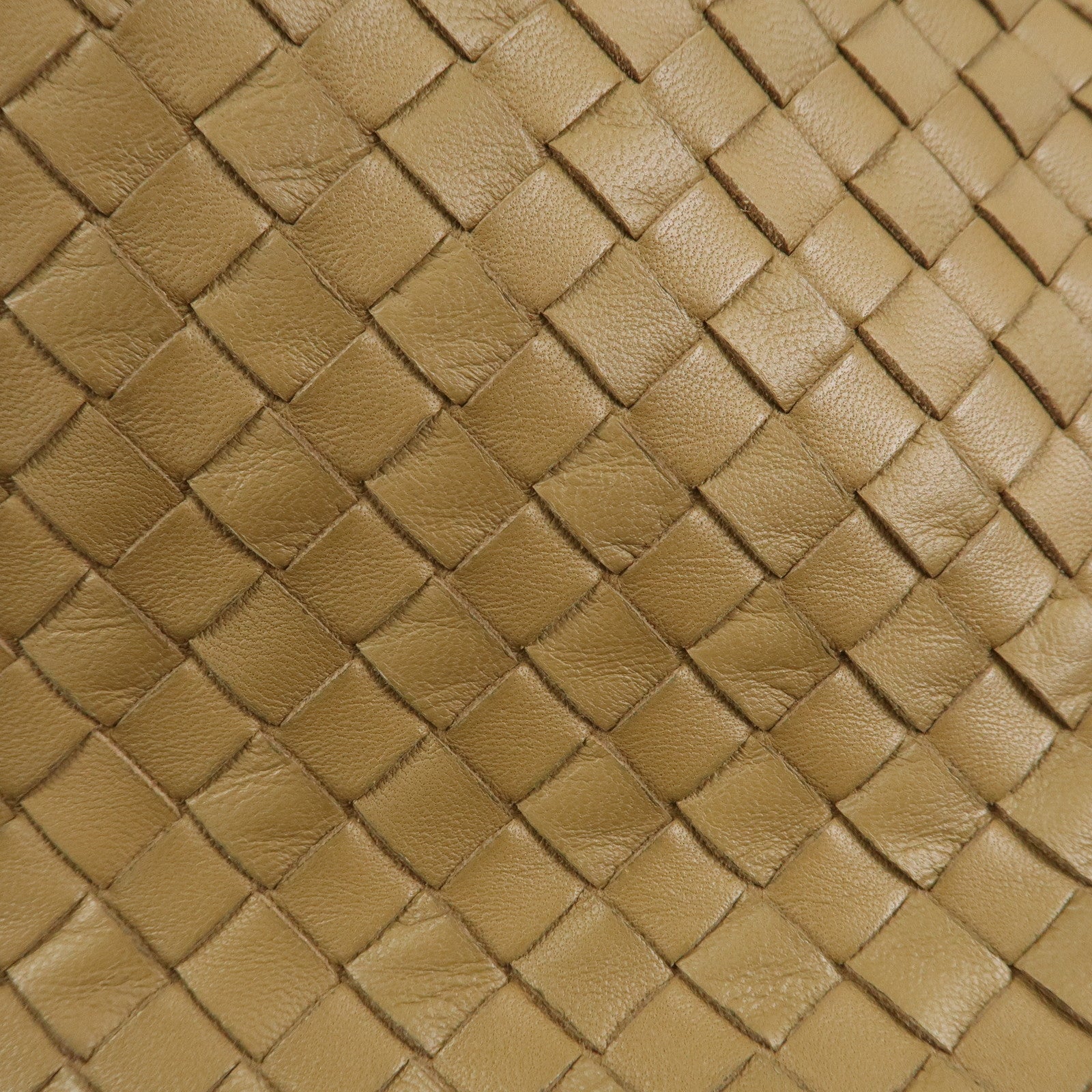 BOTTEGA VENETA Intrecciato Nappa Leather Shoulder Tote Bag Brown