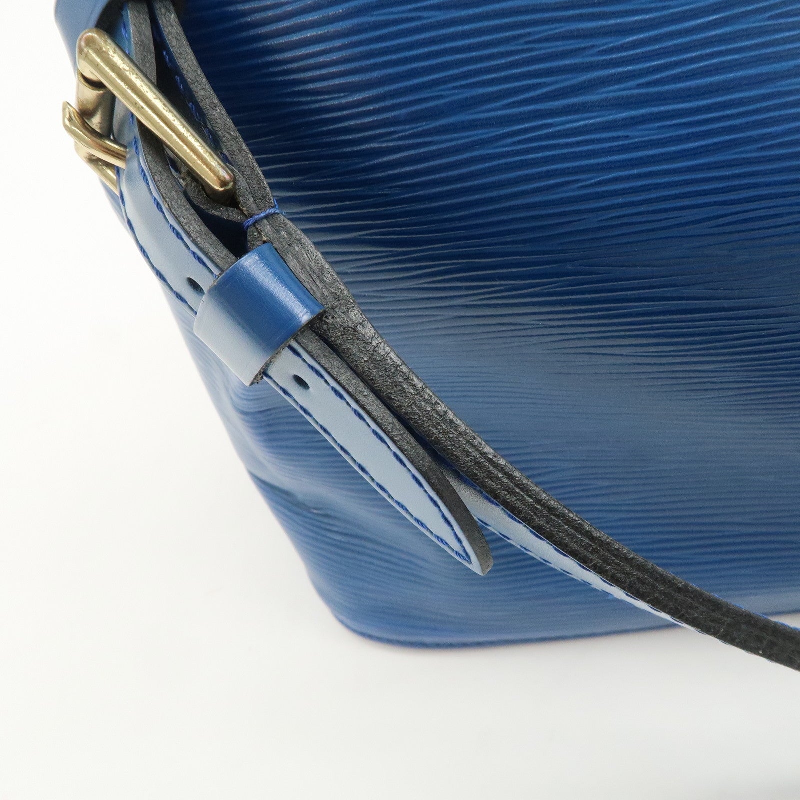 Louis Vuitton Epi Leather Petit Noe Shoulder Bag Toledo Blue M44105