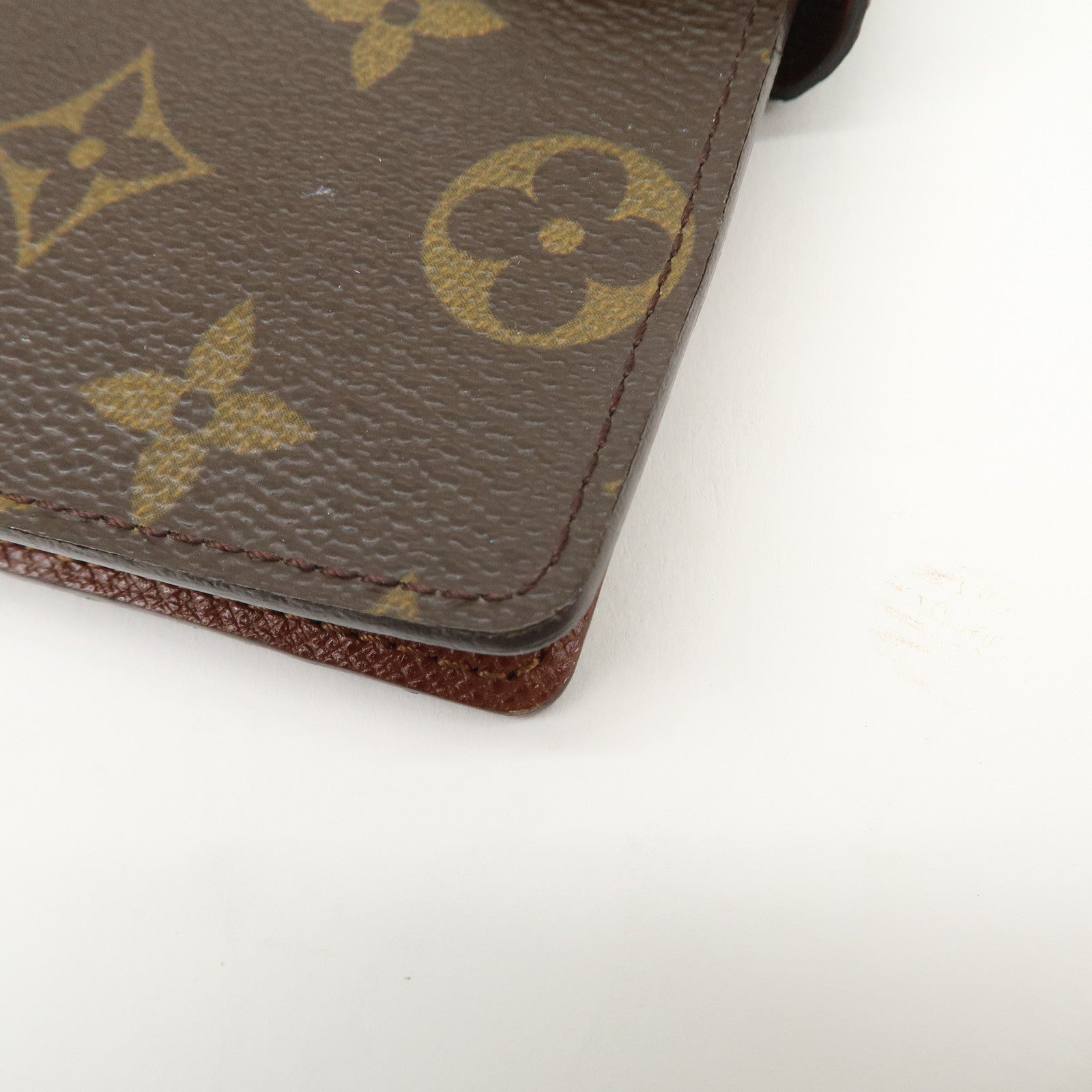 Louis Vuitton Monogram Agenda PM Planner Cover Brown R20005