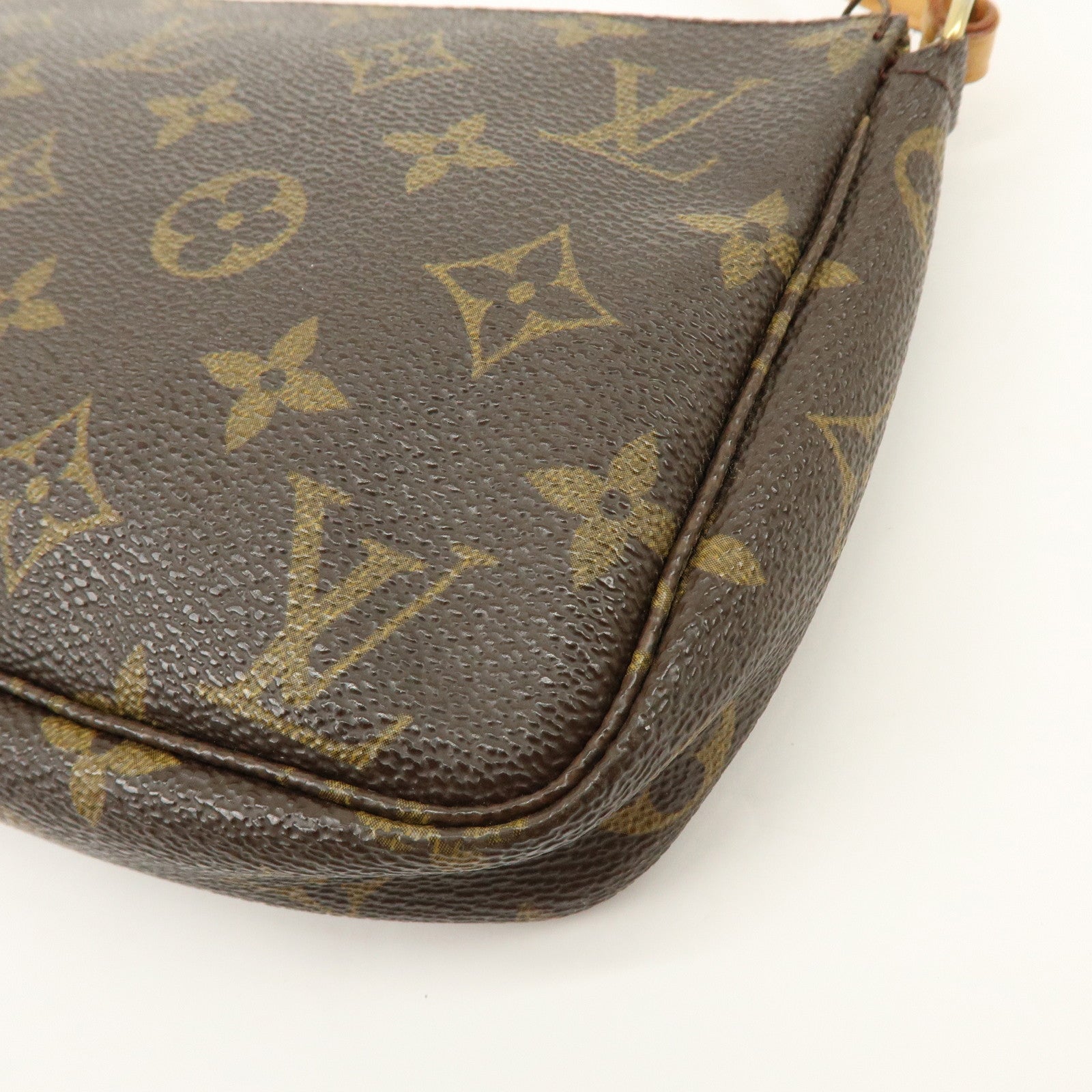 Louis Vuitton Monogram Pochette Accessoires Pouch Hand Bag M51980
