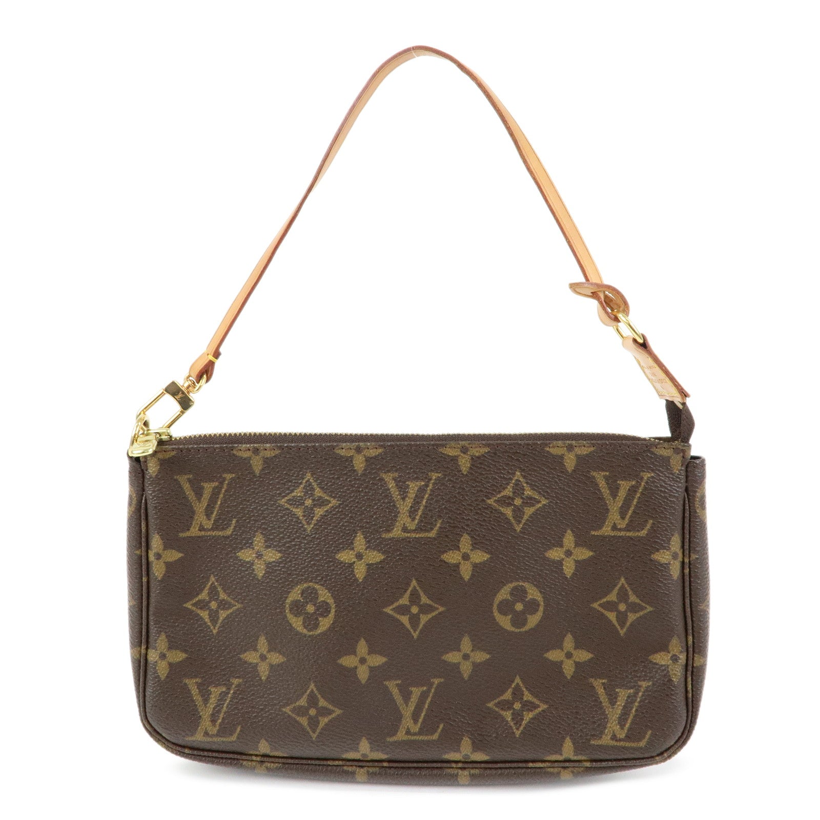 Louis Vuitton Monogram Pochette Accessoires Pouch Hand Bag M51980