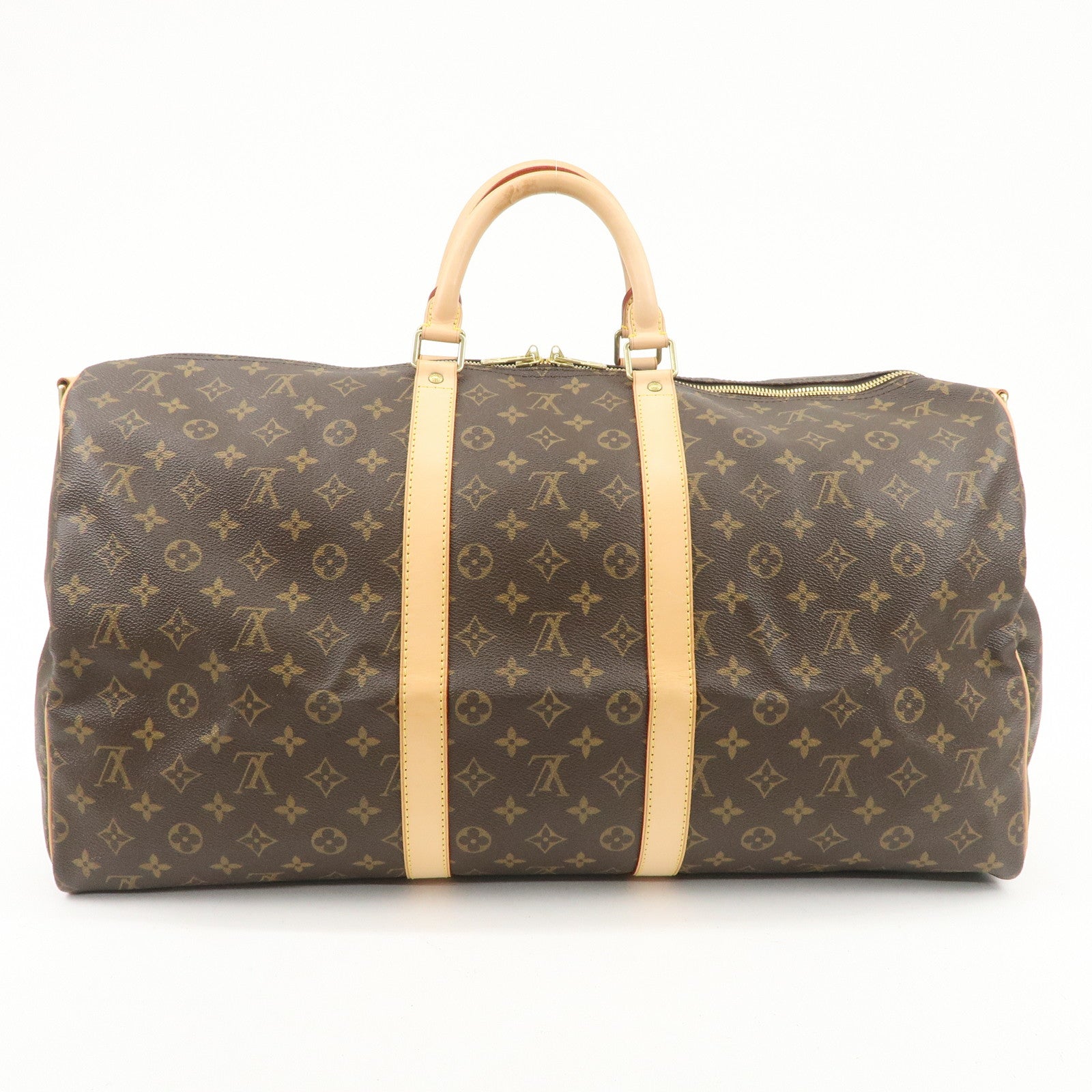 Louis Vuitton Monogram Keep All Bandouliere 55 Boston Bag M41414 Used