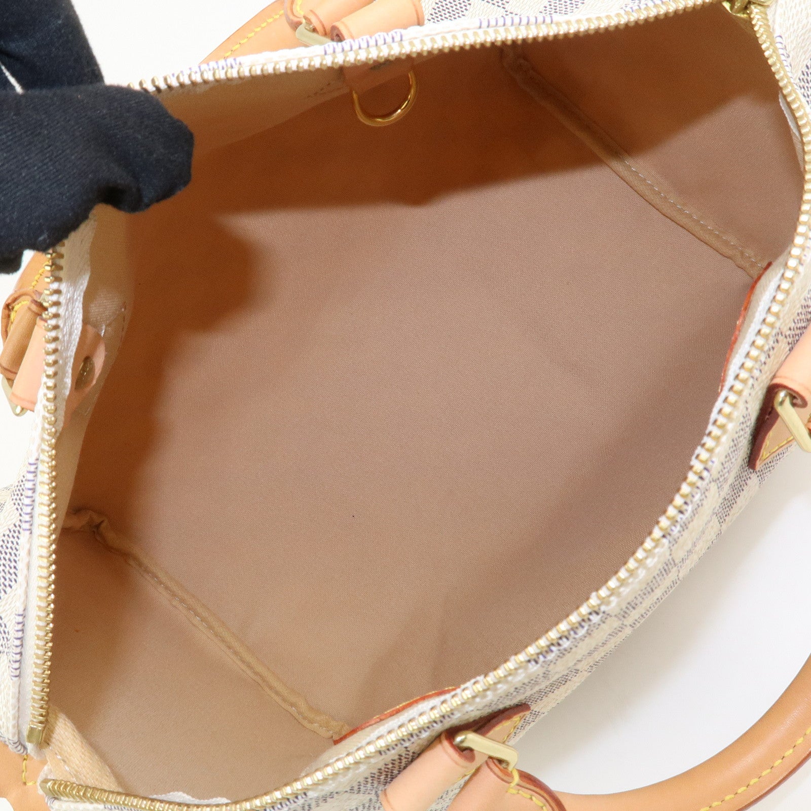 Louis Vuitton Damier Azur Speedy 30 Boston Bag Hand Bag N41533