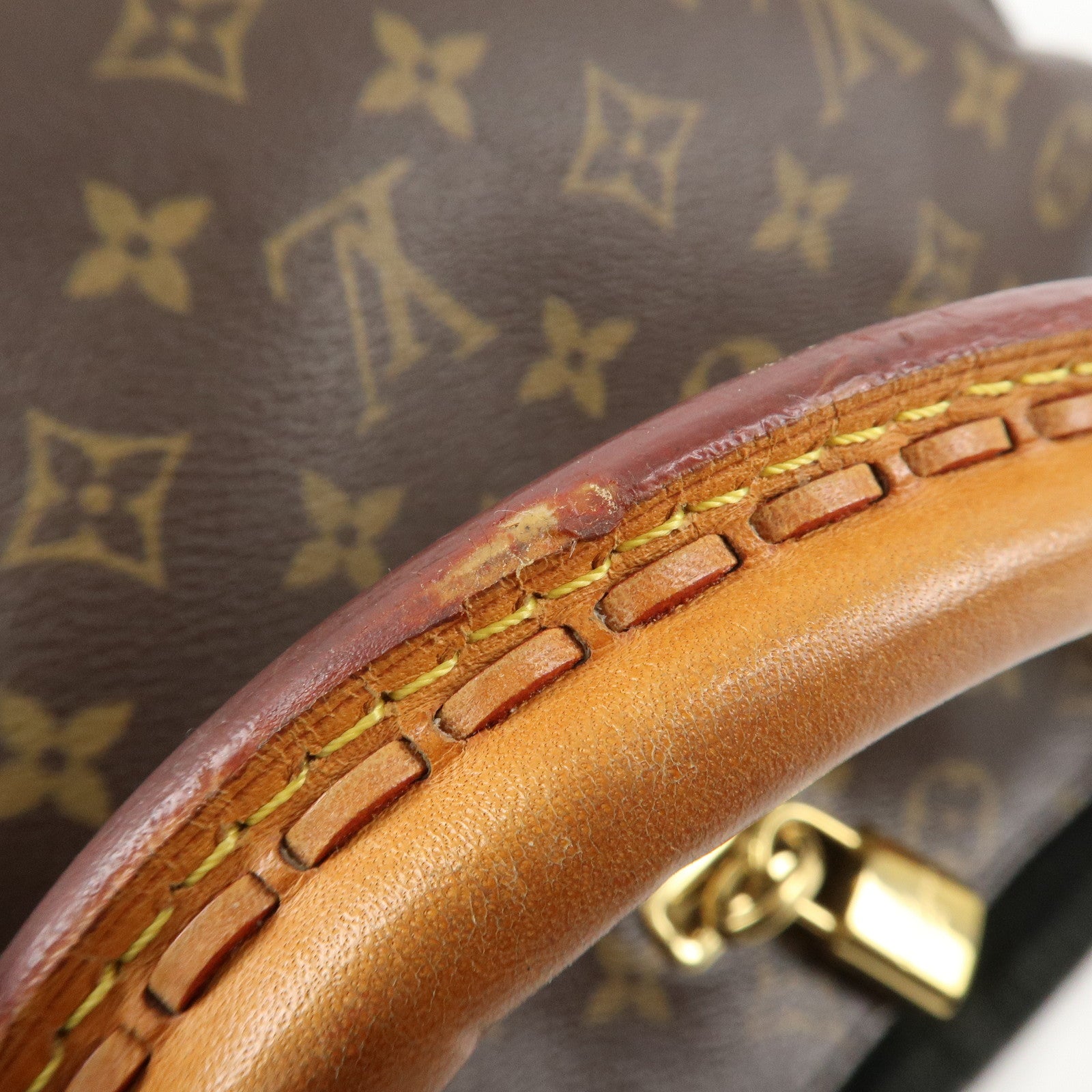 Louis Vuitton Monogram Gaia Shoulder Bag Brown M41621 Used