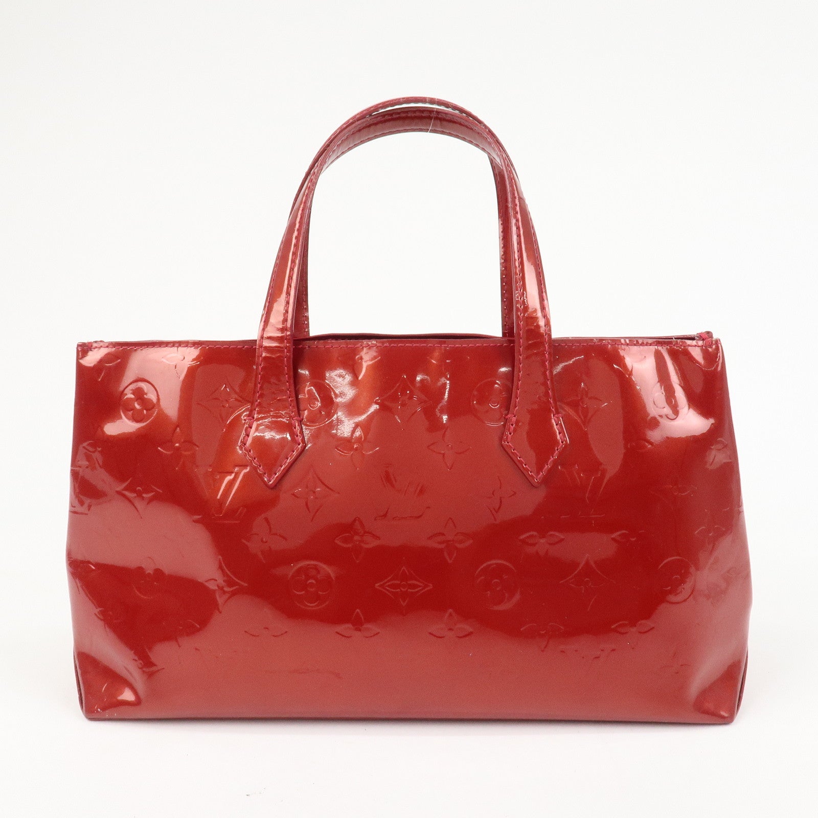 Louis Vuitton Monogram Vernis Wilshire PM Hand Bag M93642