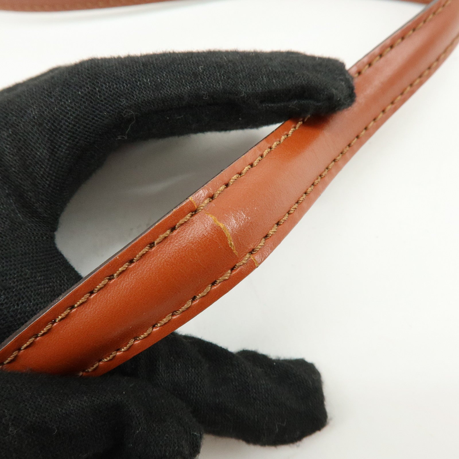 Louis Vuitton Epi Trocadero 24 Shoulder Crossbody Bag Brown M52313