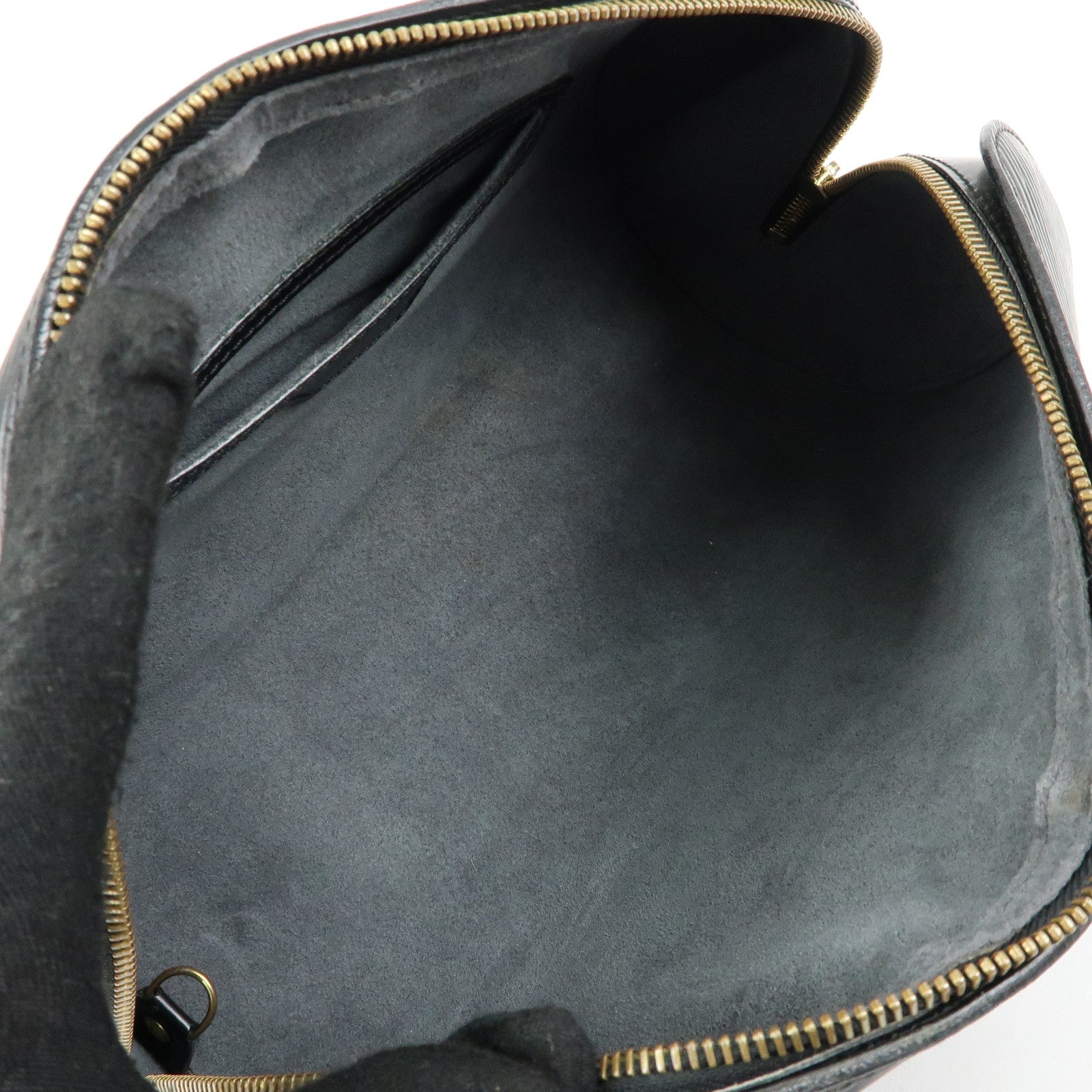 Louis Vuitton Epi Soufflot Shoulder Bag Hand Bag Noir M52222