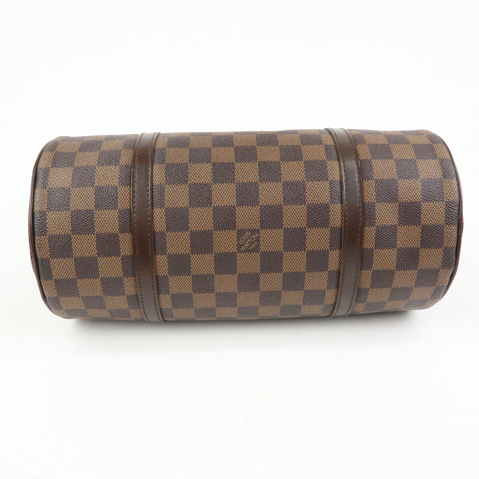 Louis Vuitton Damier Ebene Papillon 30 Hand Bag Brown N51303