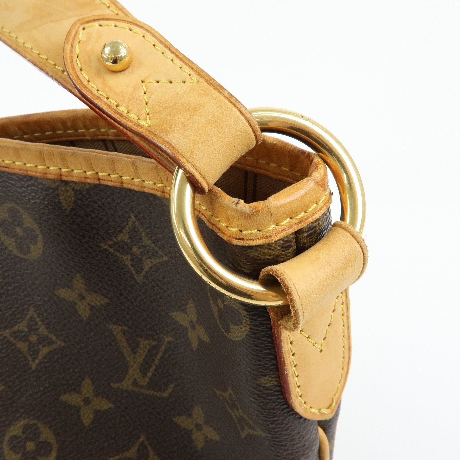 Louis Vuitton Monogram Delightful PM Shoulder Bag Brown M40352