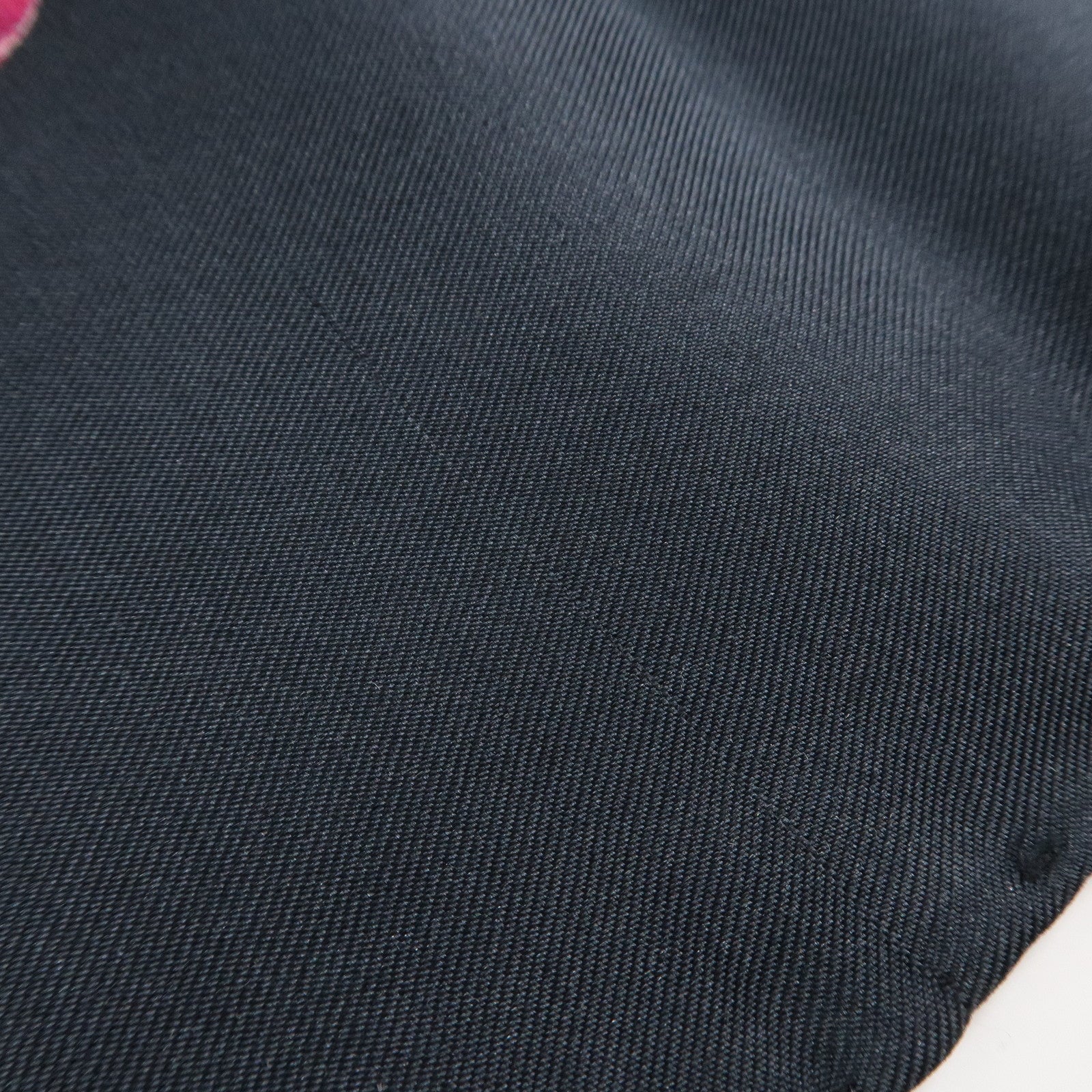 HERMES Carre90 Silk 100% Scarf Black Yellow Used