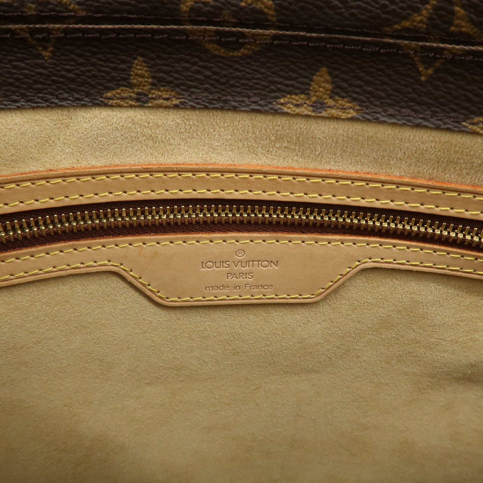 Louis Vuitton Monogram Luco Tote Bag Shoulder Bag Brown M51155