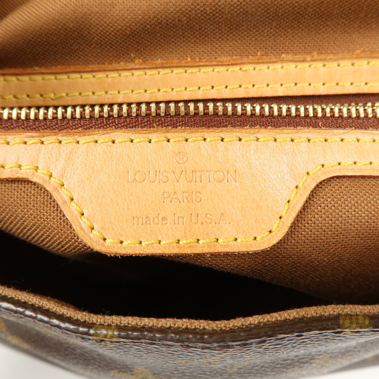 Louis Vuitton Monogram Mini Looping Shoulder Bag Brown M51147