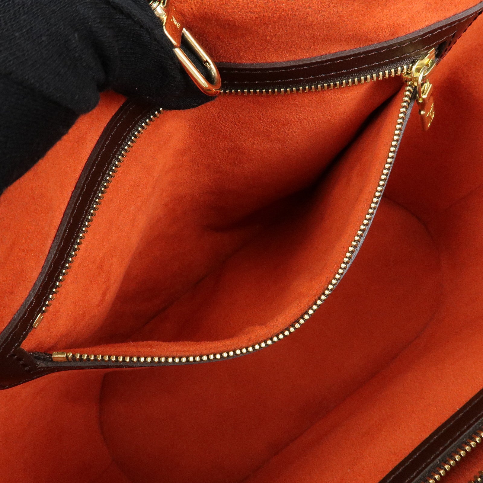 Louis Vuitton Damier Manosque PM Canvas Tote Bag Ebene N51121