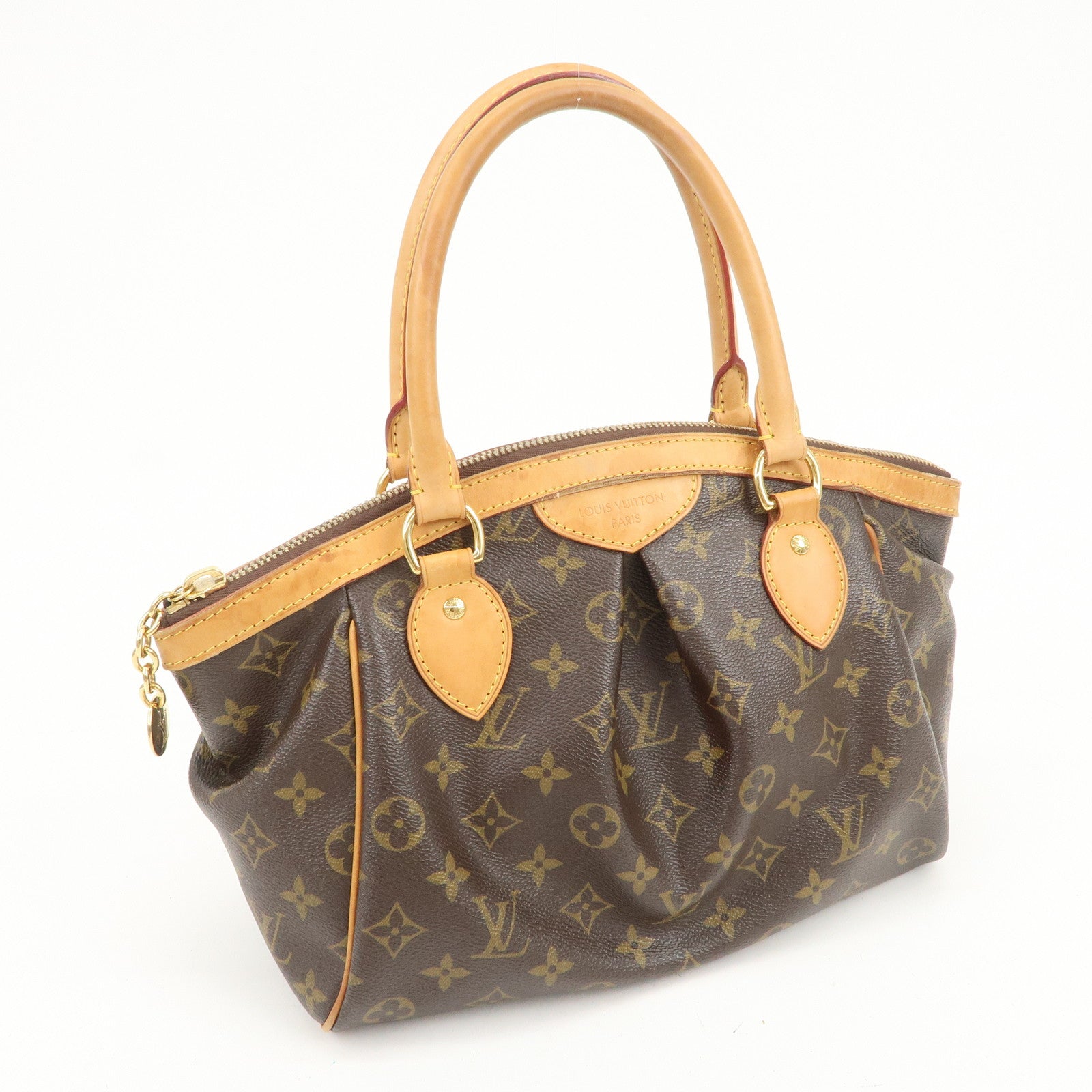 Louis Vuitton Monogram Tivoli PM Hand Bag Shoulder Bag Brown M40143