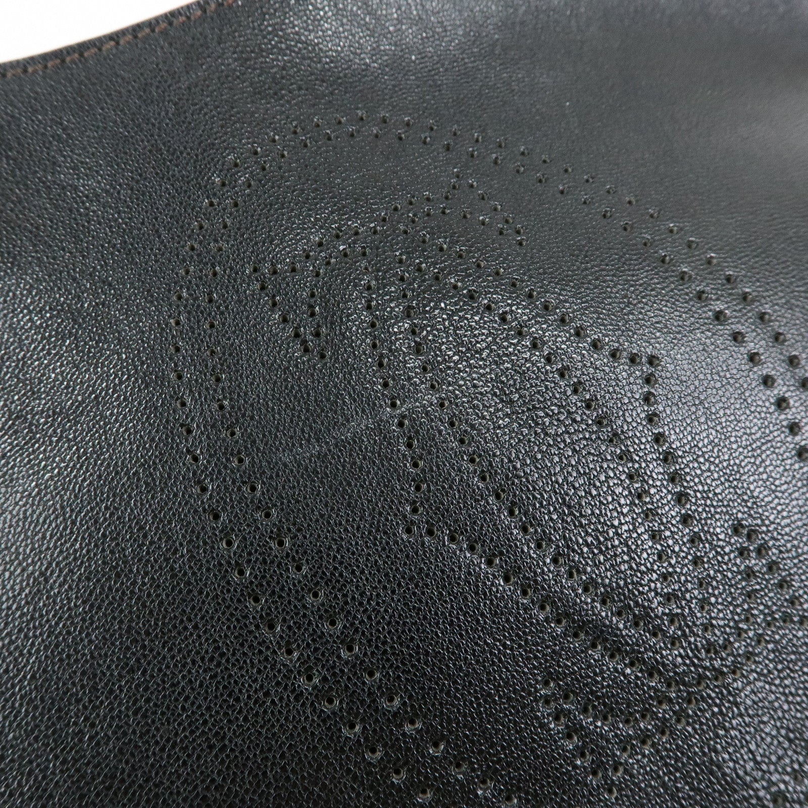 Cartier Marcello de Cartier Leather Hand Bag Tote Bag Black