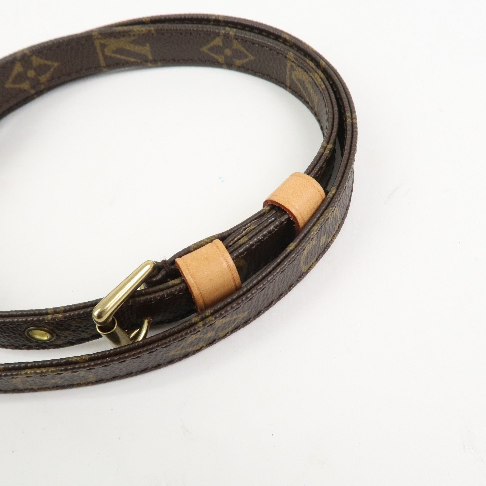 Louis Vuitton Monogram Adjustable Shoulder Strap Brown J60068