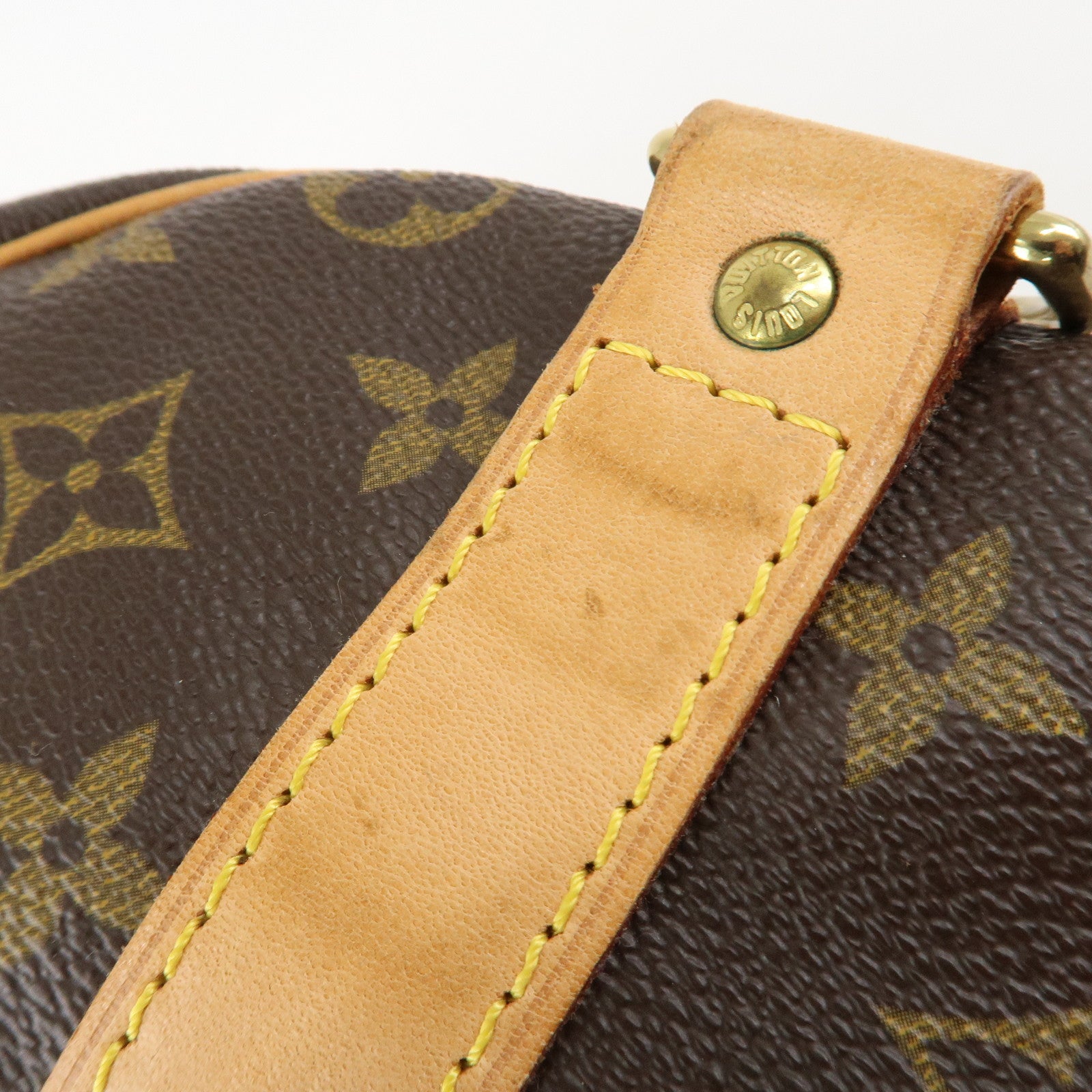 Louis Vuitton Monogram Keep All Bandouliere 50 Boston Bag Brown M41416 Used