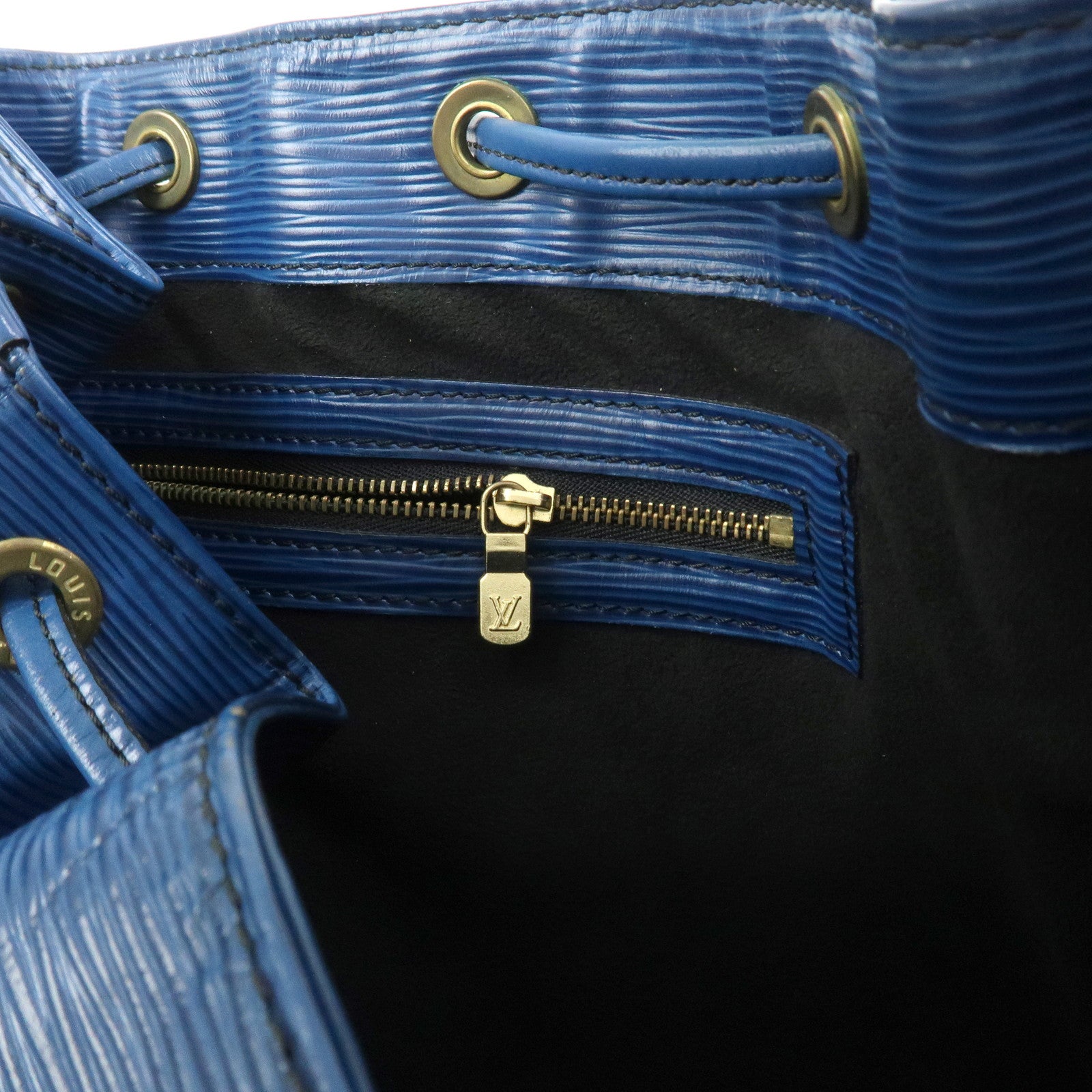 Louis Vuitton Epi Petit Noe Shoulder Bag Toledo Blue M44105