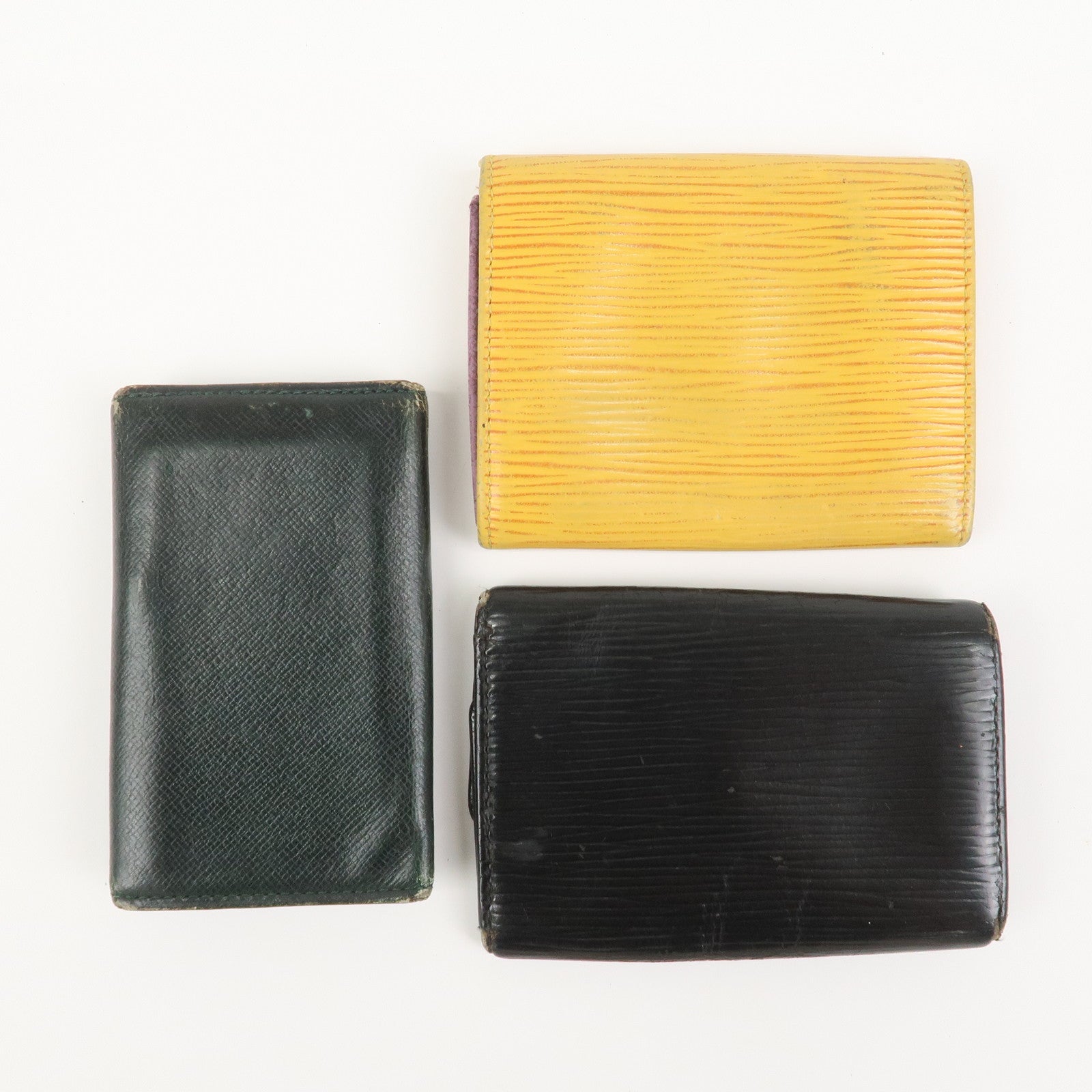 Louis Vuitton Monogram Set of 3 Key Coin Case M30534/M63812/M63419