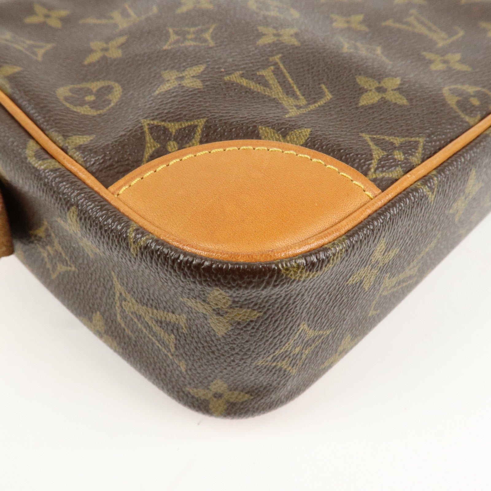 Louis Vuitton Monogram Compiegne 28 Pouch Clutch Bag Brown M51845 Used