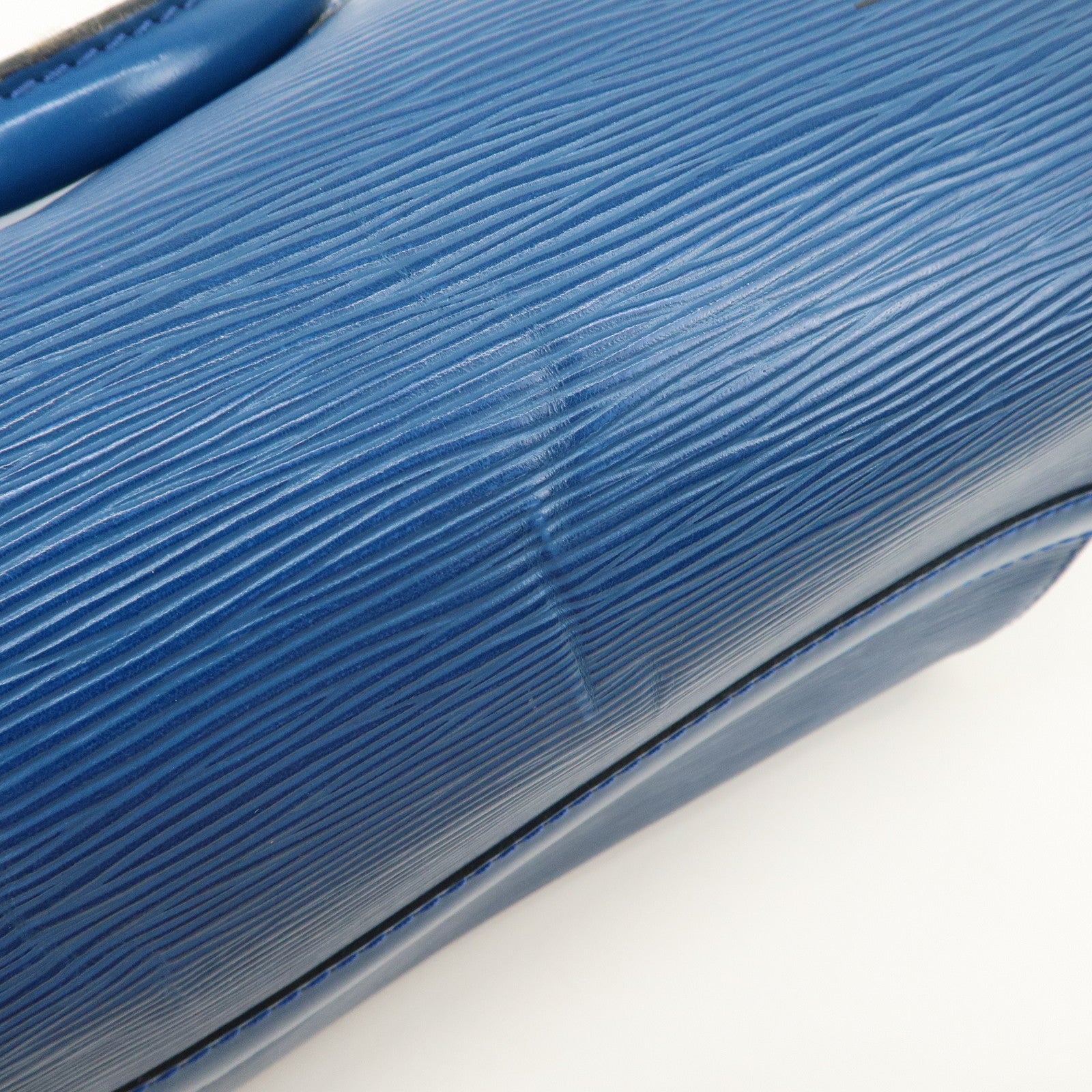 Louis Vuitton Epi Speedy 25 Hand Bag Boston Bag Blue M43015