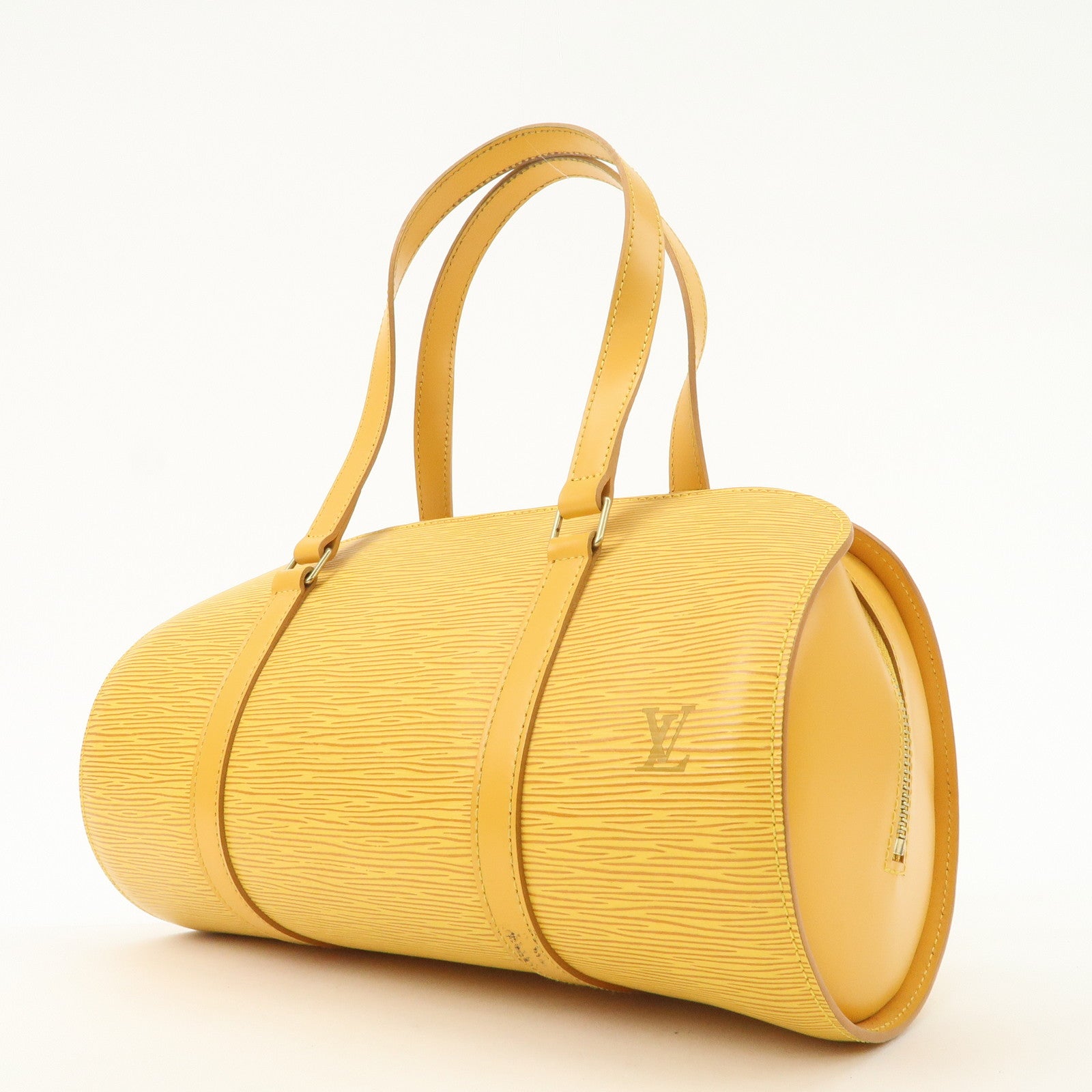 Louis Vuitton Soufflot Epi Leather Shoulder Bag Yellow M52229