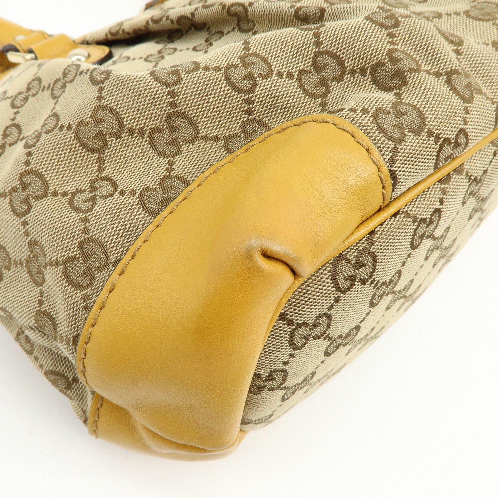 GUCCI Sukey Interlocking GG Canvas Leather 2Way Shoulder Bag 247902