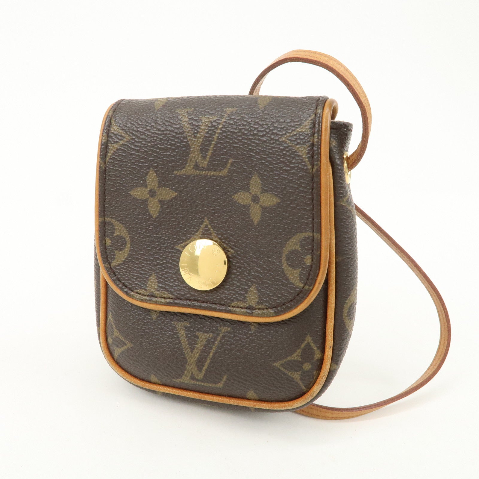 Louis Vuitton Monogram Pochette Cancun Shoulder Bag Pouch M60018