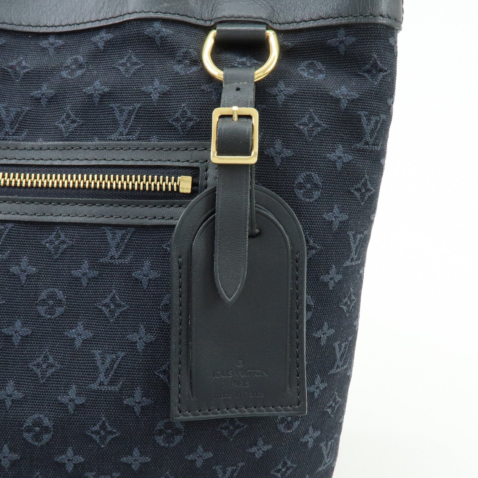 Louis Vuitton Monogram Mini Canvas Lucille GM Tote Bag Blue M92679